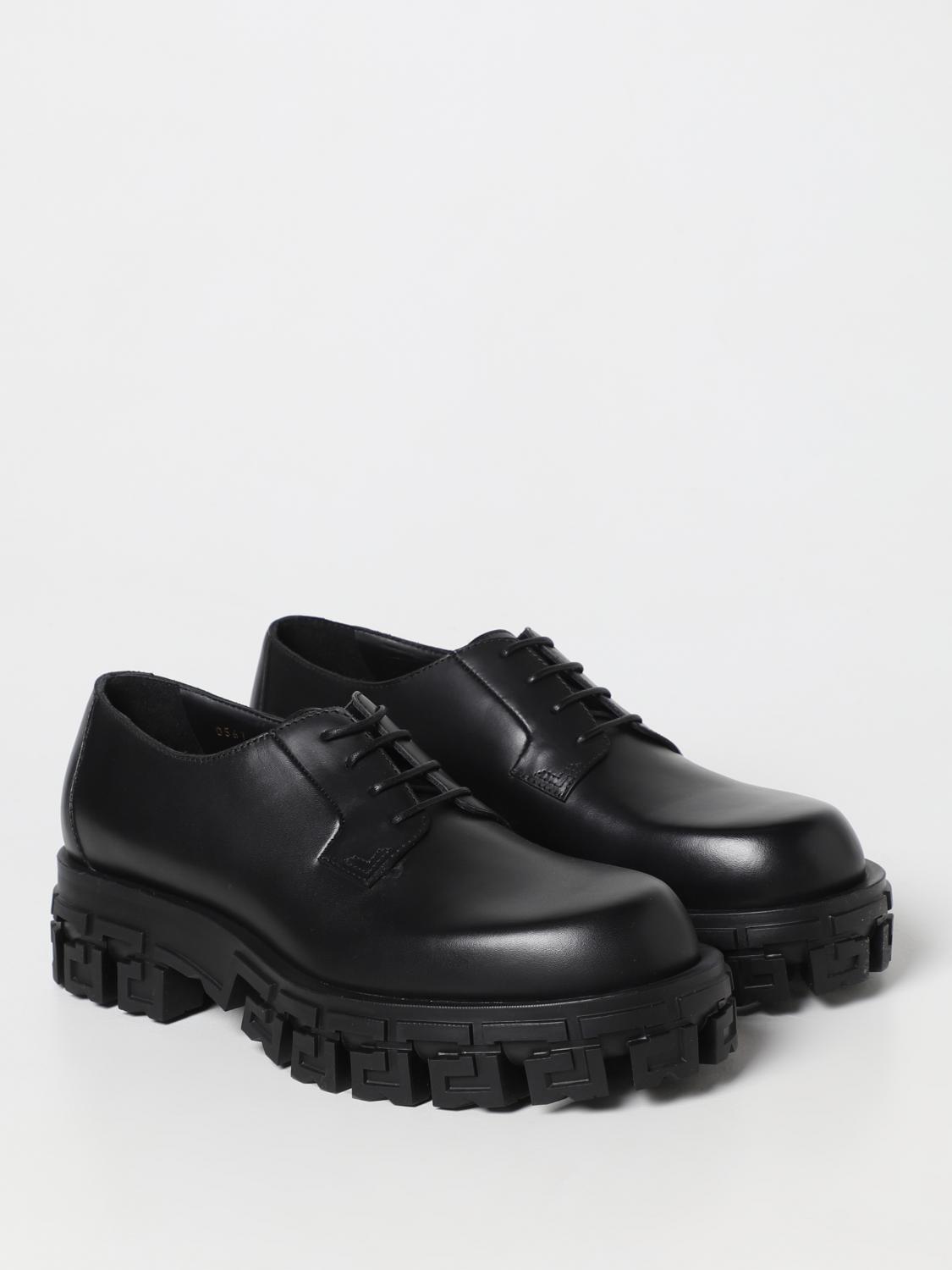 VERSACE BROGUE SHOES: Trainers men Versace, Black - Img 2