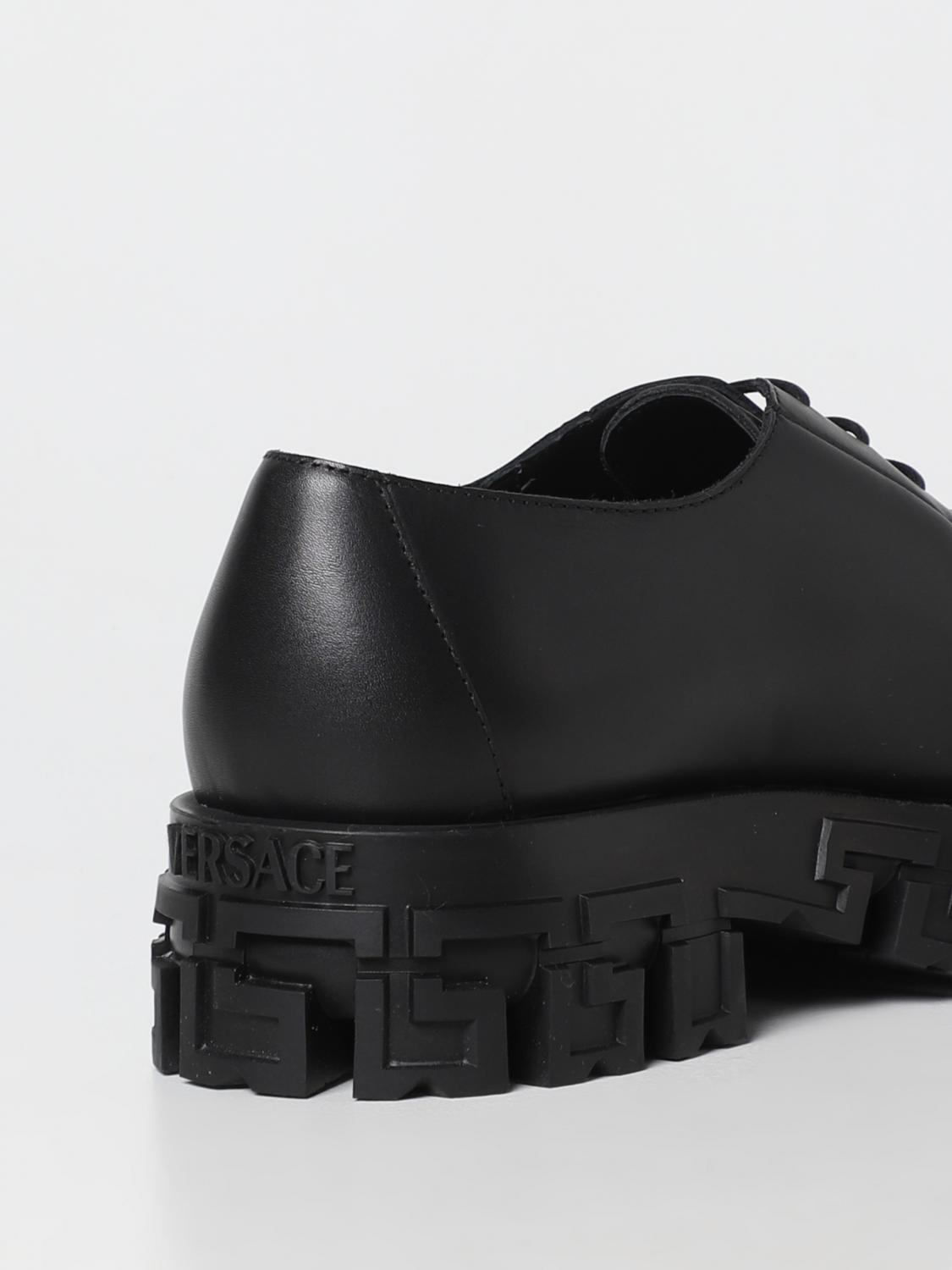 VERSACE BROGUE SHOES: Trainers men Versace, Black - Img 3