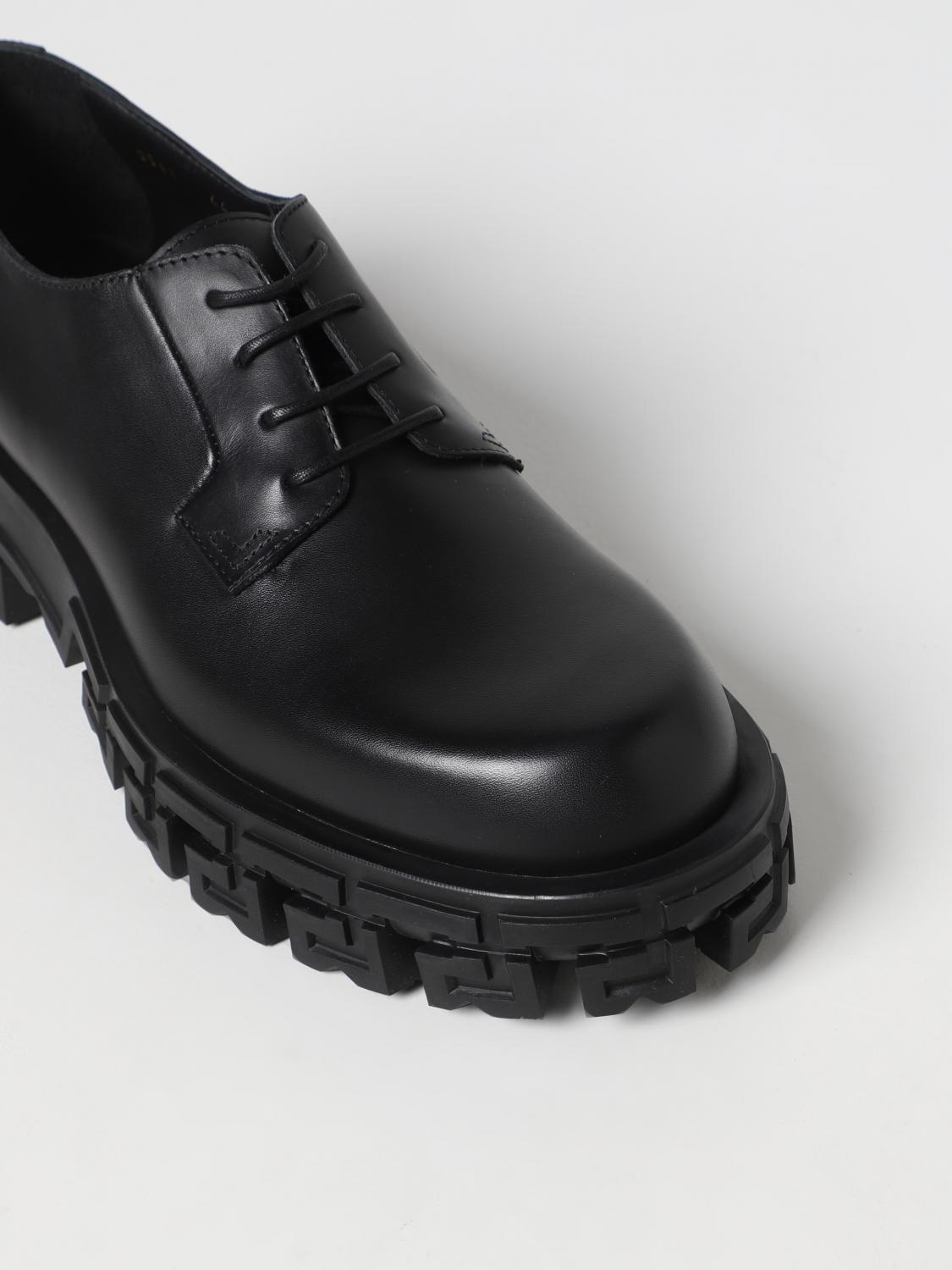 VERSACE BROGUE SHOES: Trainers men Versace, Black - Img 4