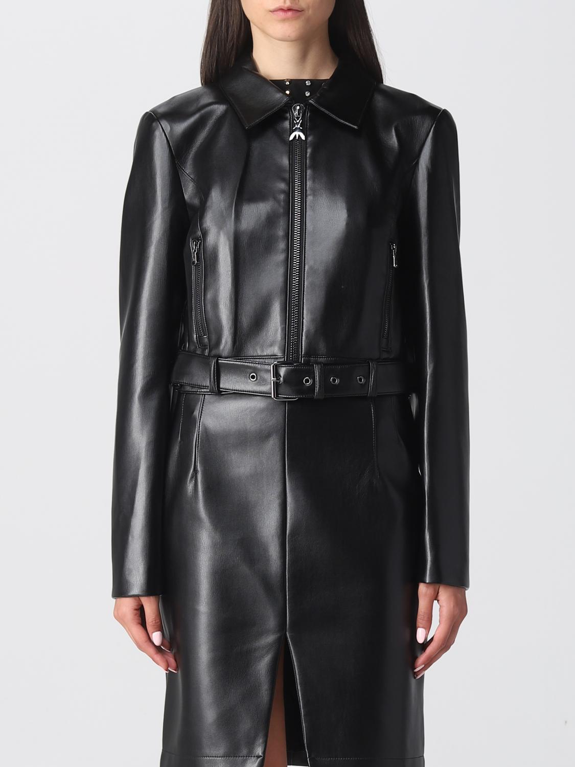 PATRIZIA PEPE: Jacket woman Black Patrizia Pepe jacket