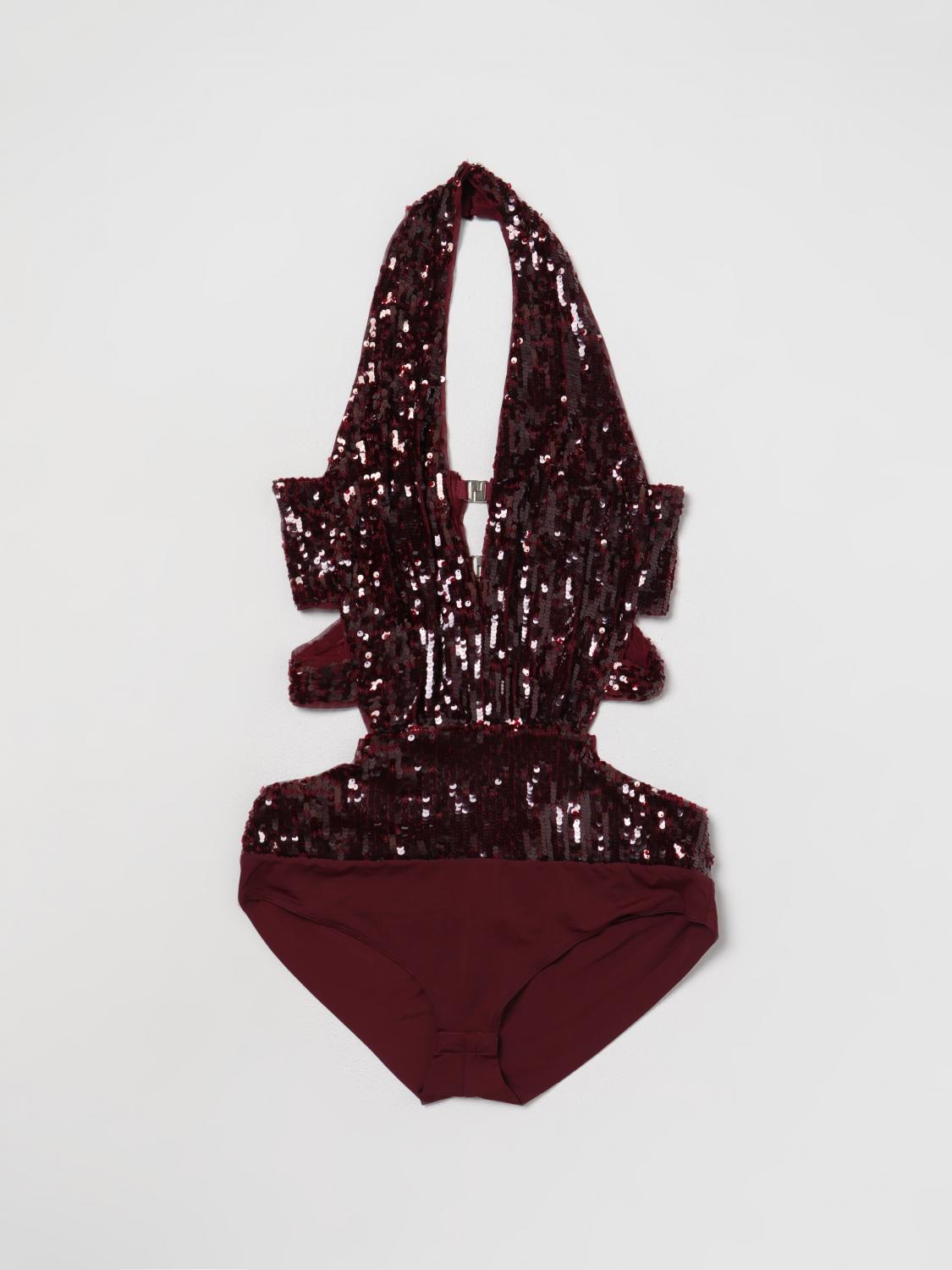 PATRIZIA PEPE BODY: Body mujer Patrizia Pepe, Granate - Img 2