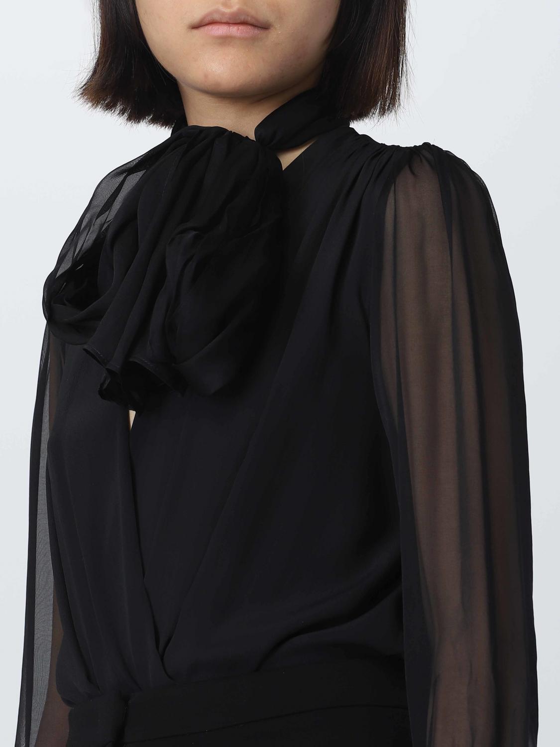 PINKO BODY: Body mujer Pinko, Negro - Img 4