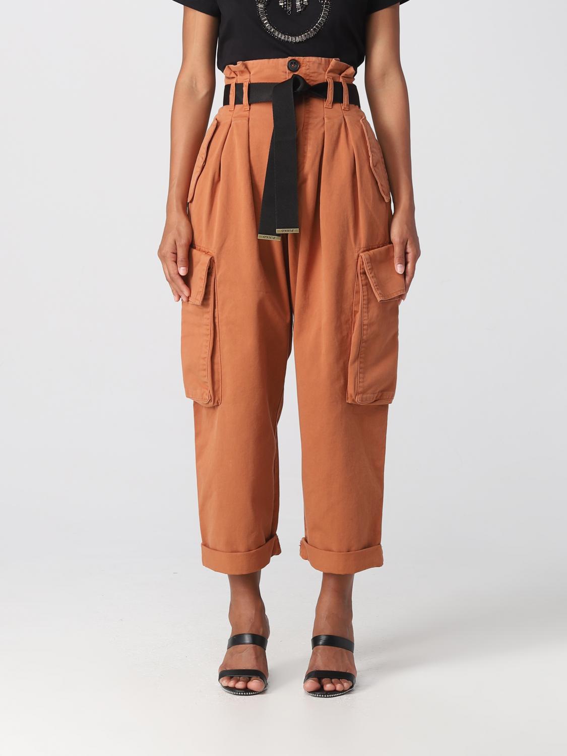 PINKO PANTALONES: Pantalón mujer Pinko, Marrón - Img 1