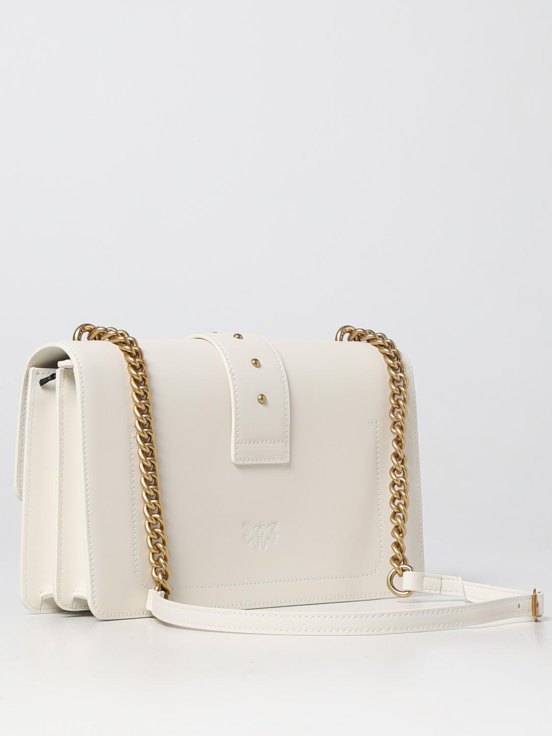 PINKO BOLSO DE HOMBRO: Bolso de hombro mujer Pinko, Blanco - Img 2