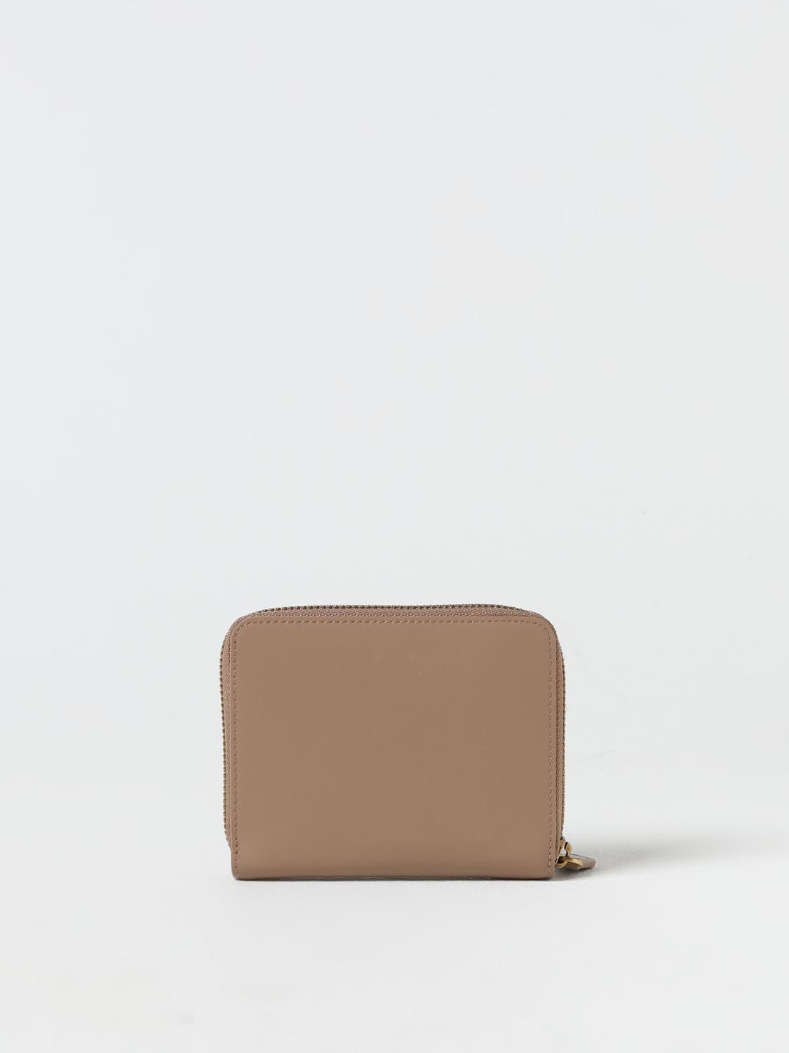 PINKO WALLET: Wallet woman Pinko, Beige - Img 3