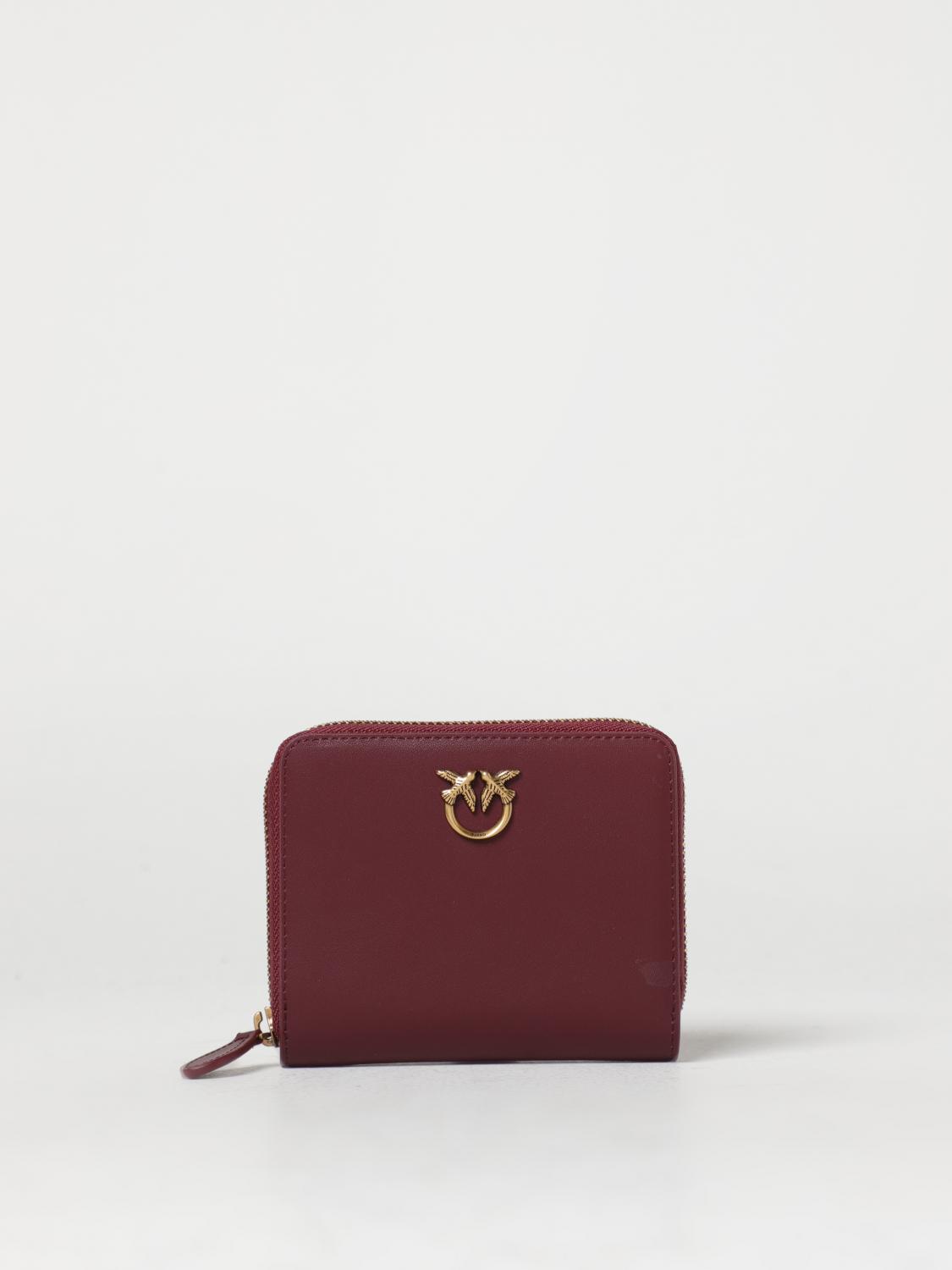 PINKO 財布: 財布 レディース Pinko, バーガンディー - Img 1