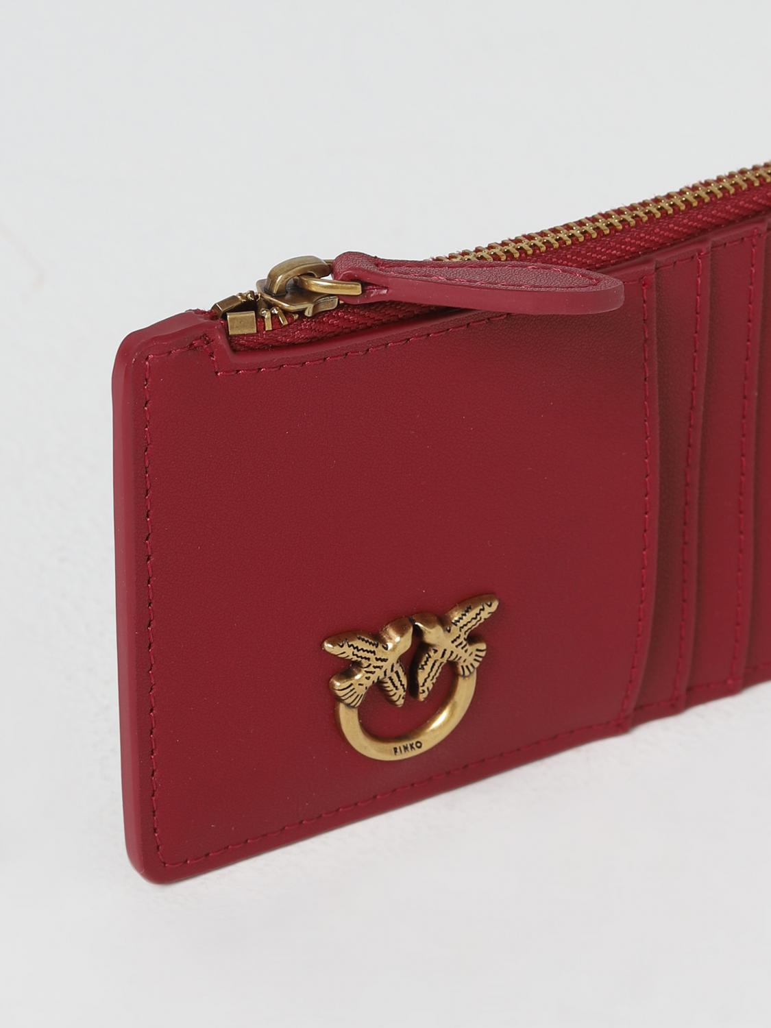 PINKO WALLET: Wallet woman Pinko, Red - Img 3
