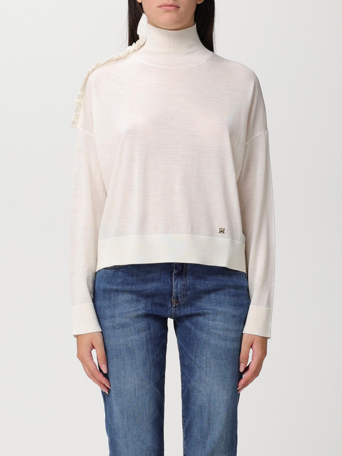PINKO JERSEY: Jersey mujer Pinko, Blanco - Img 1