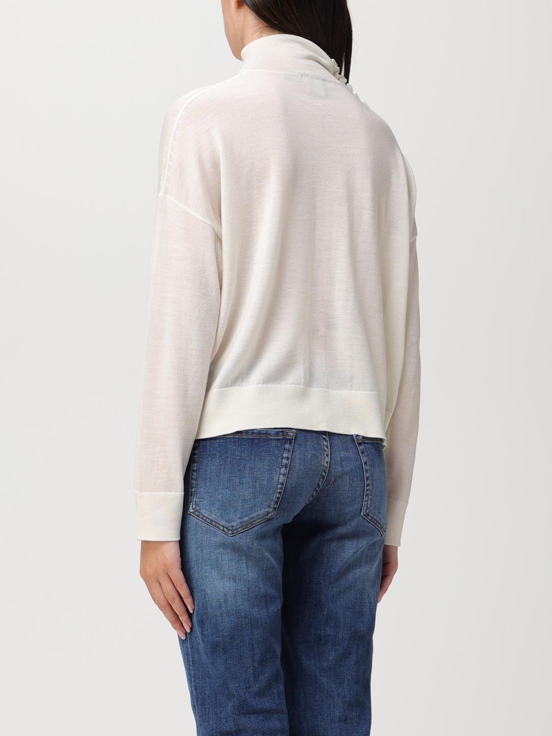 PINKO JERSEY: Jersey mujer Pinko, Blanco - Img 2