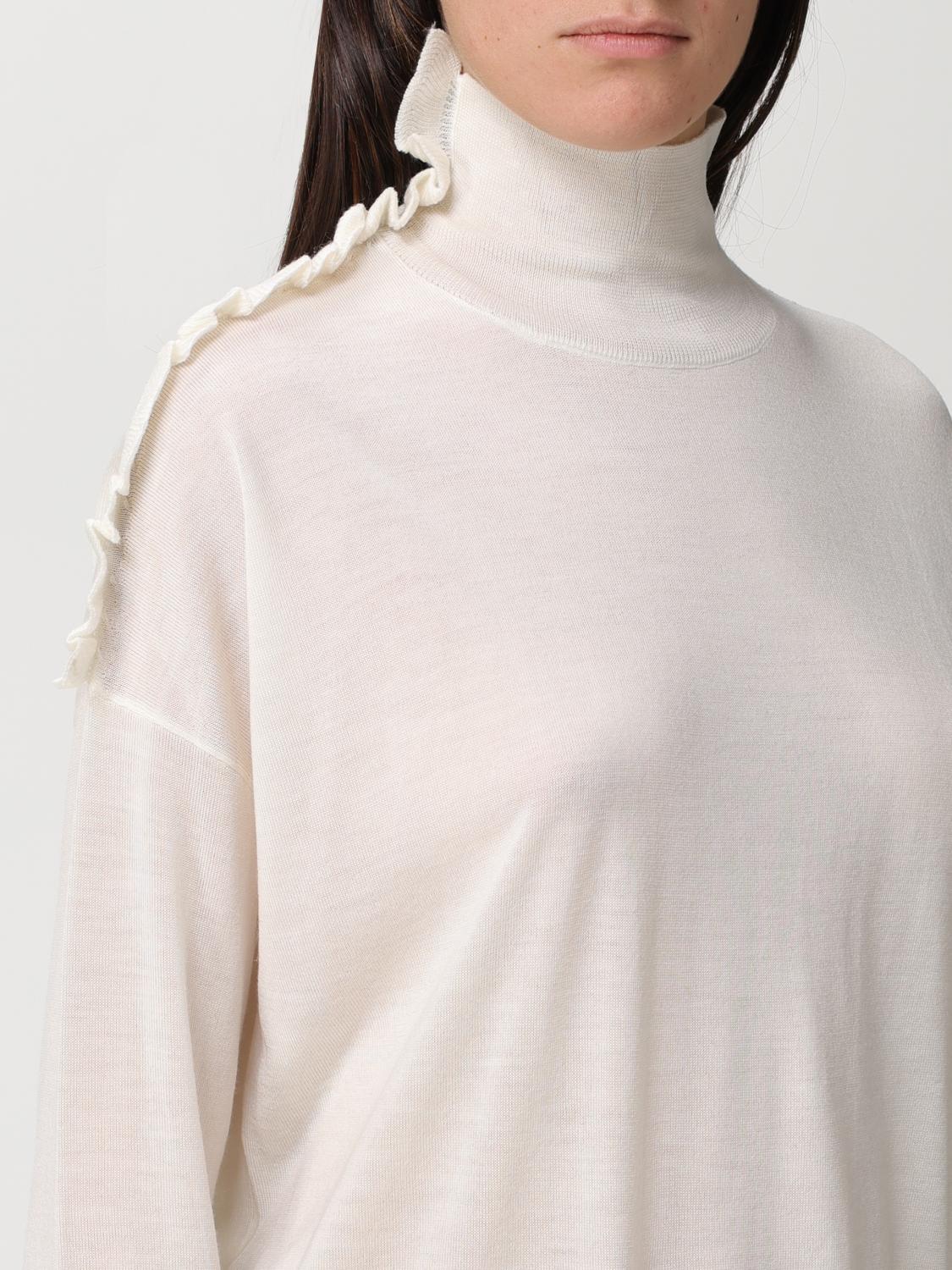 PINKO JERSEY: Jersey mujer Pinko, Blanco - Img 3