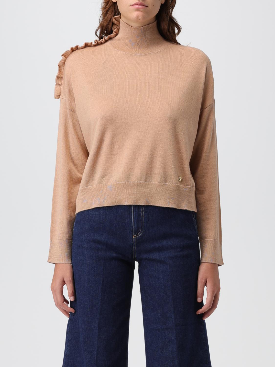 PINKO JERSEY: Jersey mujer Pinko, Beige - Img 1