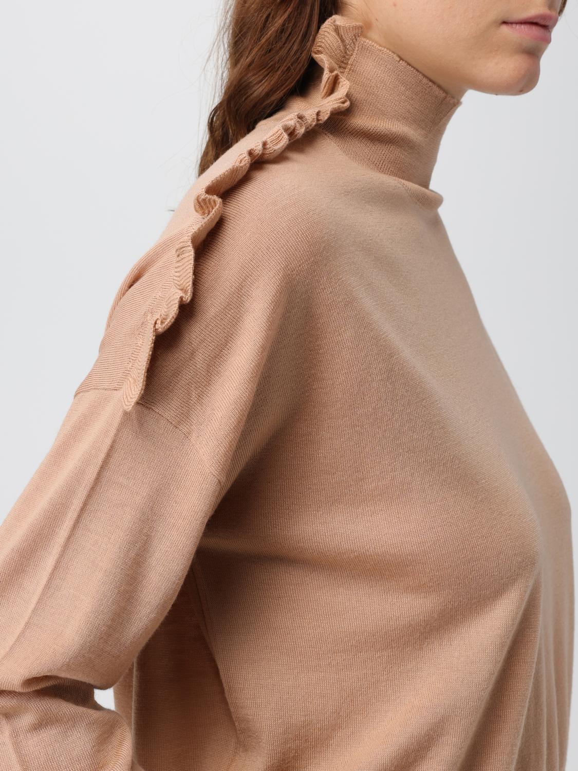 PINKO JERSEY: Jersey mujer Pinko, Beige - Img 3