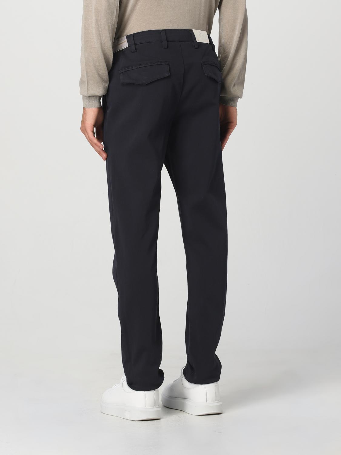 ELEVENTY PANTALONI: Pantalone Eleventy in cotone, Blue - Img 2