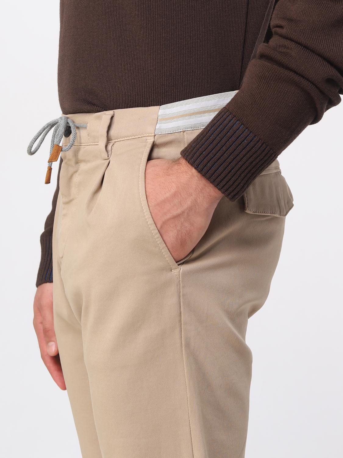 ELEVENTY HOSE: Hose herren Eleventy, Camel - Img 3