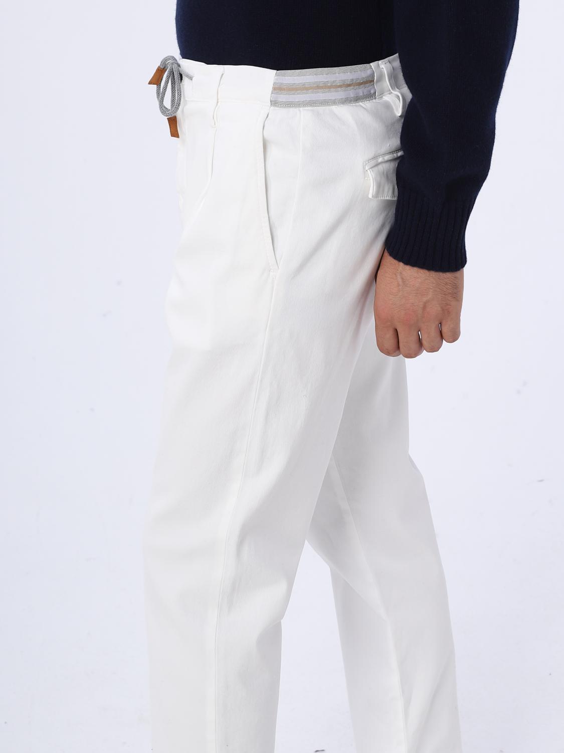 ELEVENTY БРЮКИ: Брюки Мужское Eleventy, Сливки - Img 3