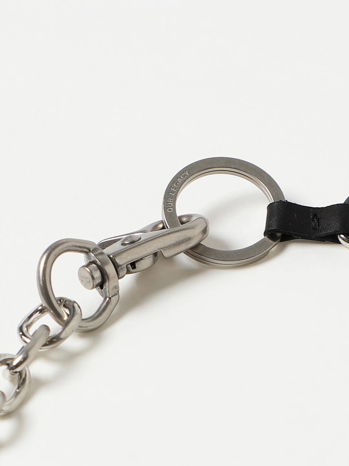 OUR LEGACY GIOIELLO: Portachiavi Ladon Our Legacy in metallo in metallo, Argento - Img 2