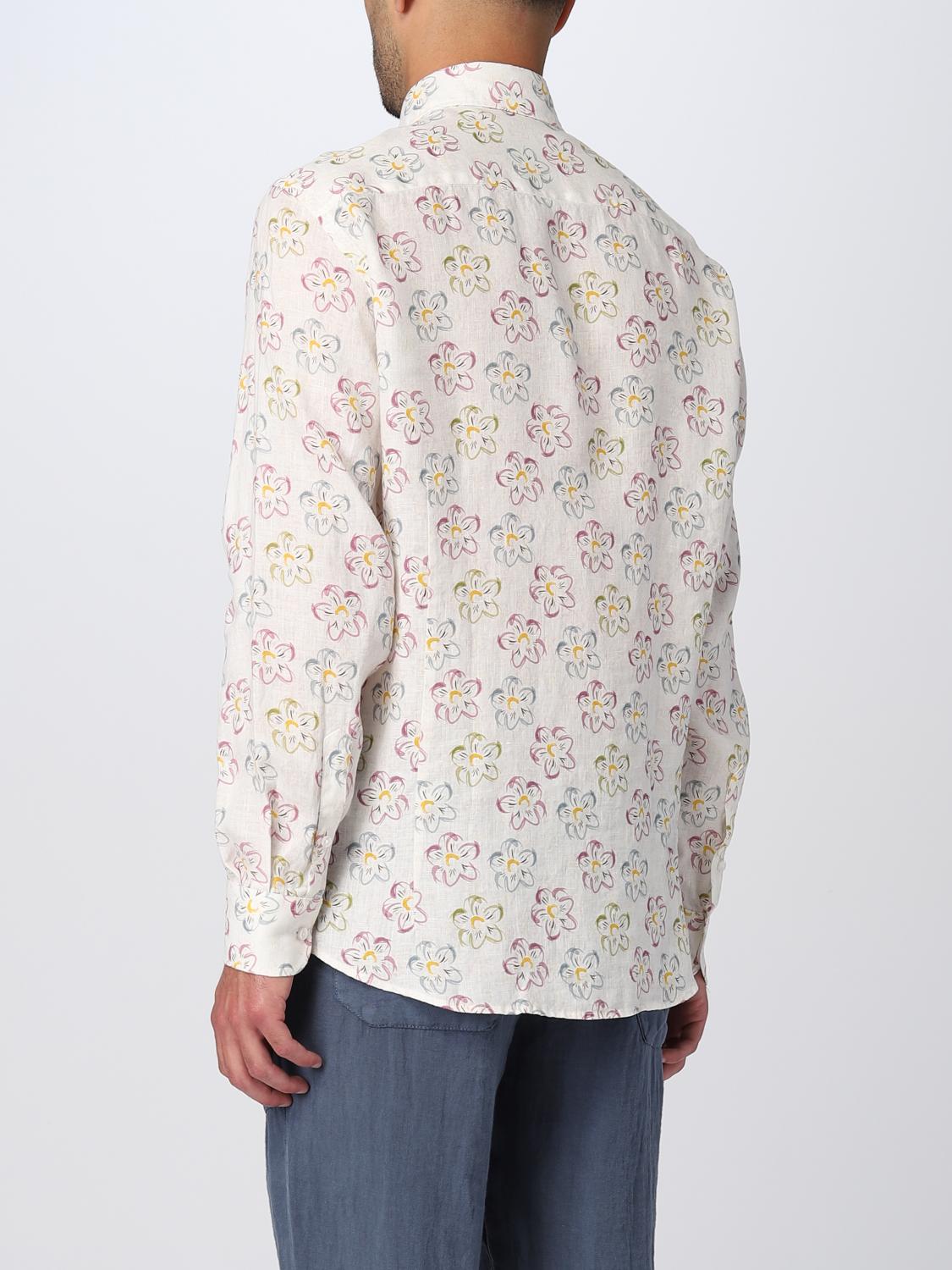 BARONIO CAMISA: Camisa hombre Baronio, Blanco - Img 2