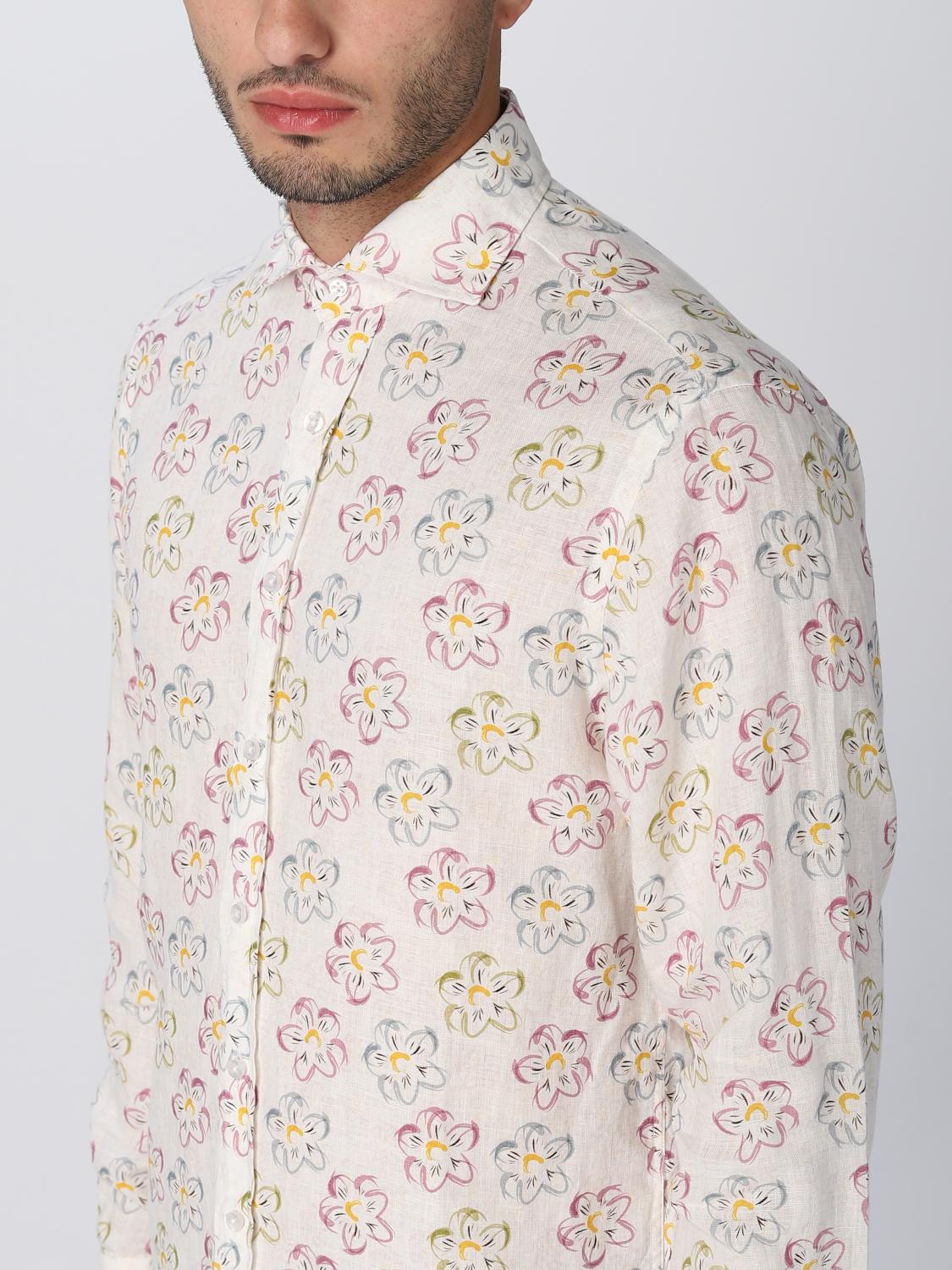BARONIO CAMISA: Camisa hombre Baronio, Blanco - Img 3