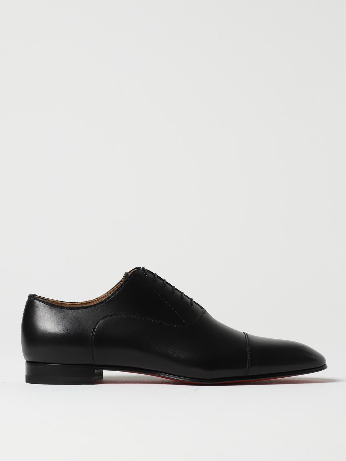 CHRISTIAN LOUBOUTIN Chaussures homme Noir Chaussures Derby Christian Louboutin 1150376 en ligne sur GIGLIO.COM