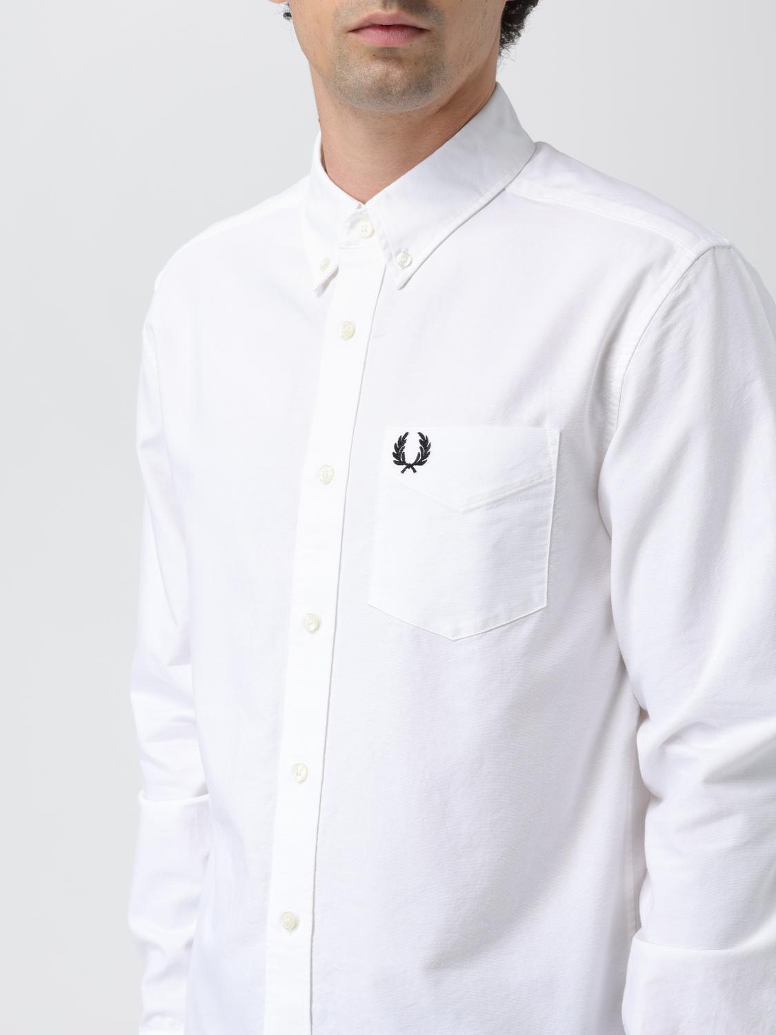 FRED PERRY CAMICIA: Hemd herren Fred Perry, Weiß - Img 3