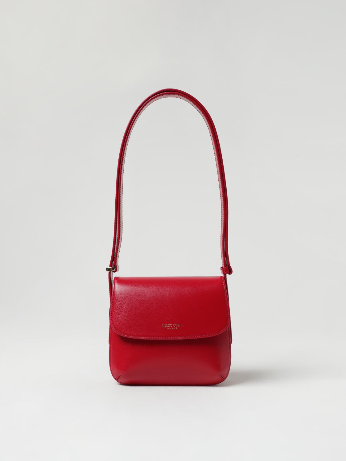 GIORGIO ARMANI ショルダーバッグ オレンジ 4105025Y0073 GIORGIO ARMANI(ジョルジオアルマーニ) / ショルダーバッグ