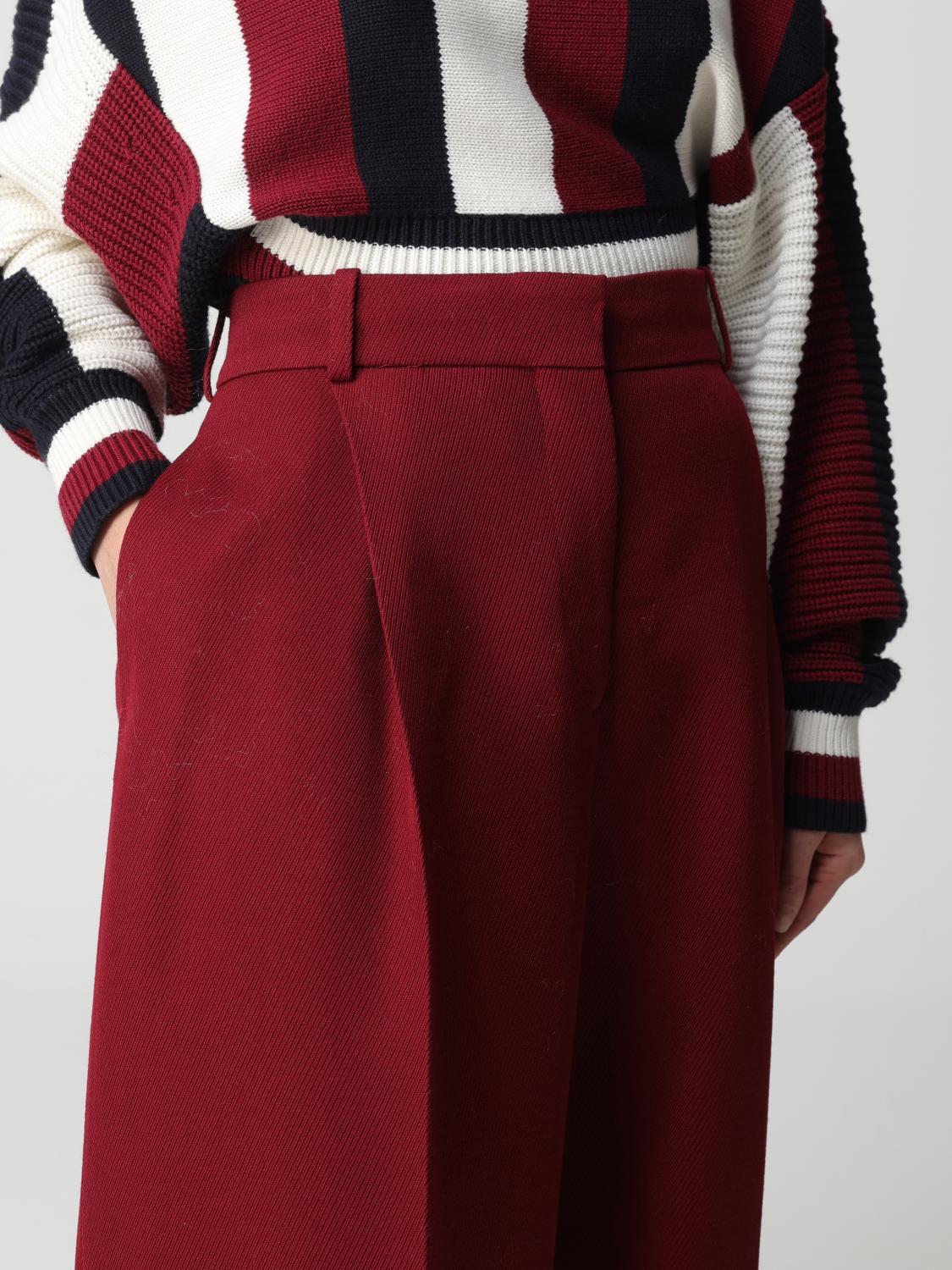 TOMMY HILFIGER COLLECTION PANTS: Pants woman Tommy Hilfiger Collection, Red - Img 3