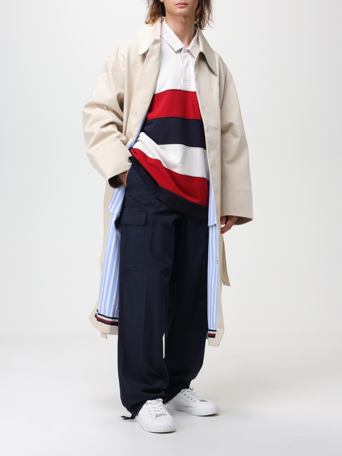 TOMMY HILFIGER PANTS: Tommy Hilfiger cotton pants, Blue - Img 2