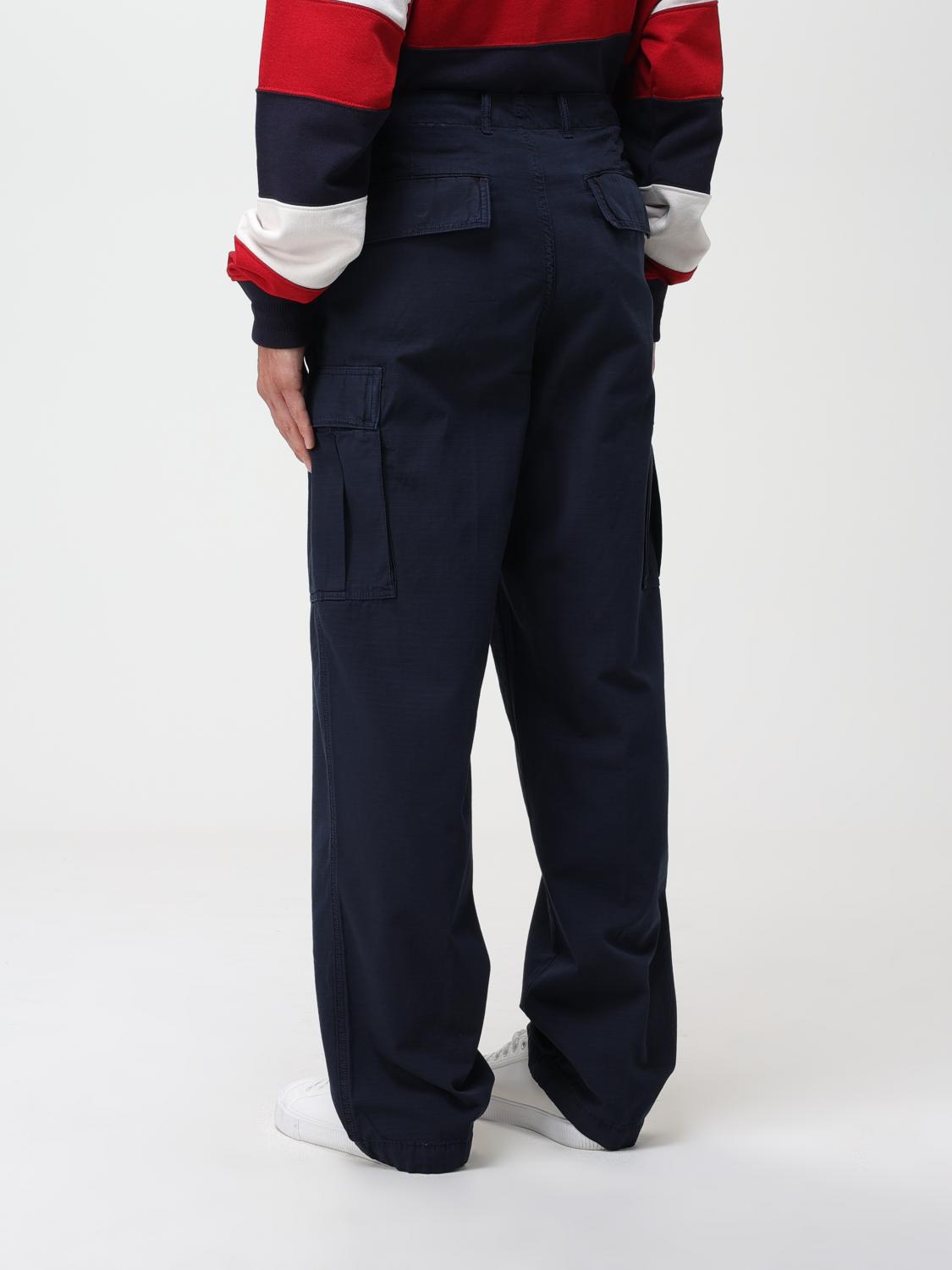TOMMY HILFIGER PANTS: Tommy Hilfiger cotton pants, Blue - Img 3