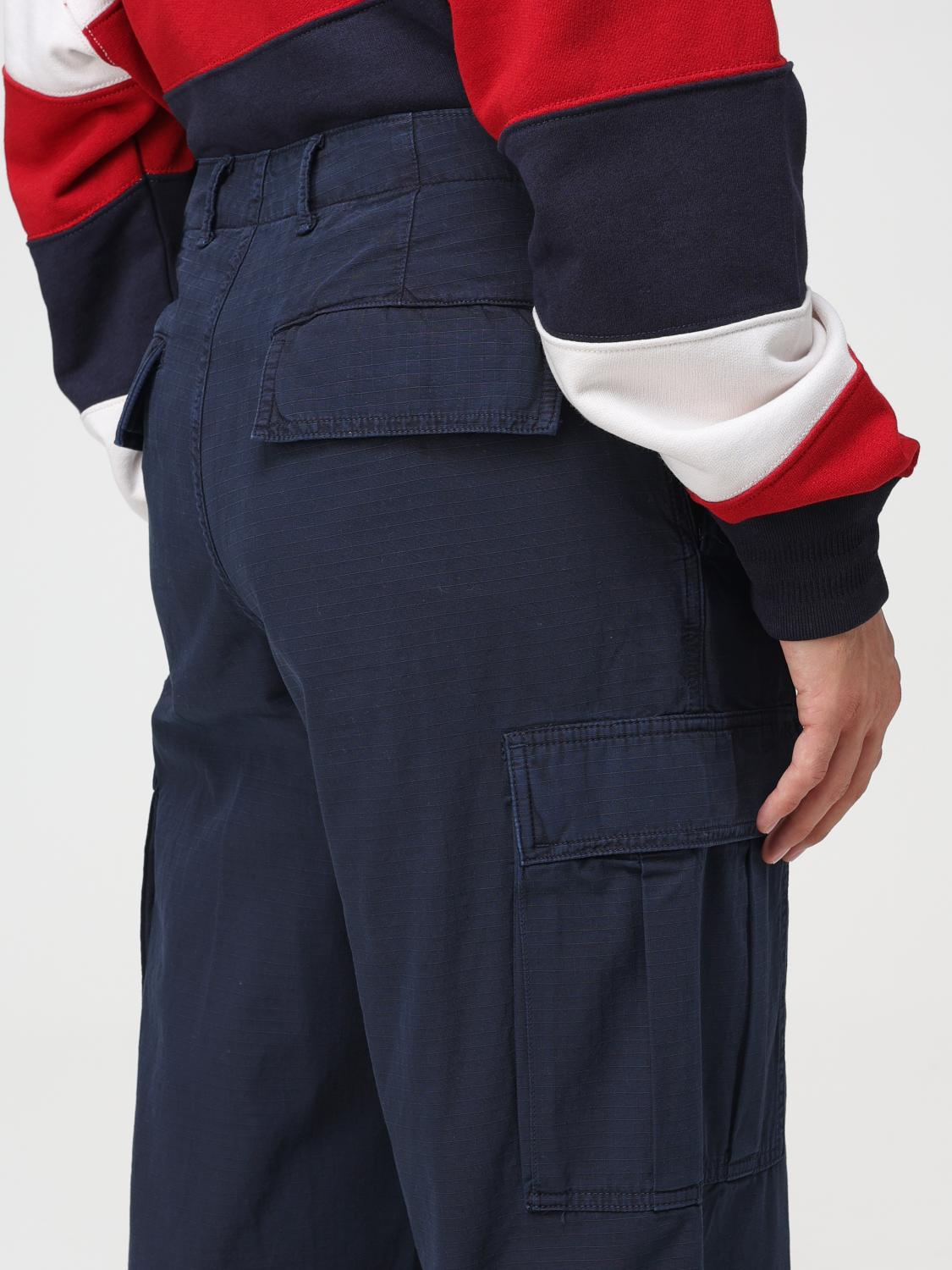 TOMMY HILFIGER PANTS: Tommy Hilfiger cotton pants, Blue - Img 4