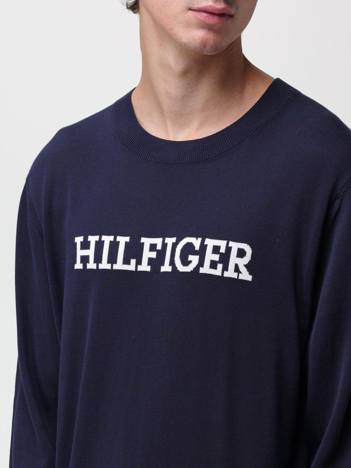TOMMY HILFIGER PULLOVER: Pullover herren Tommy Hilfiger, Blau - Img 3