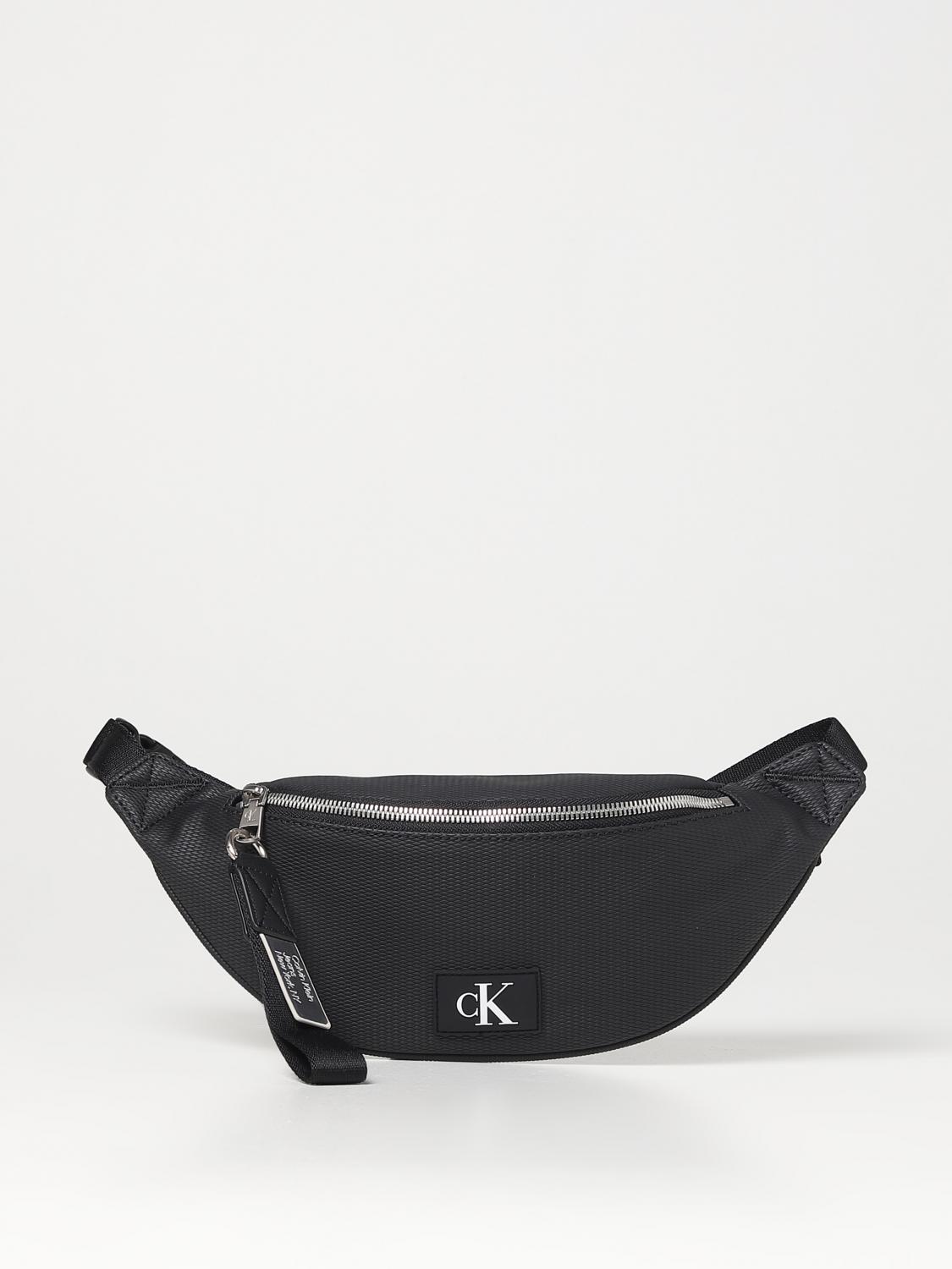 CALVIN KLEIN Sac porte epaule femme Ck Jeans Noir Sacs Banane Calvin Klein K60K611032 en ligne sur GIGLIO.COM