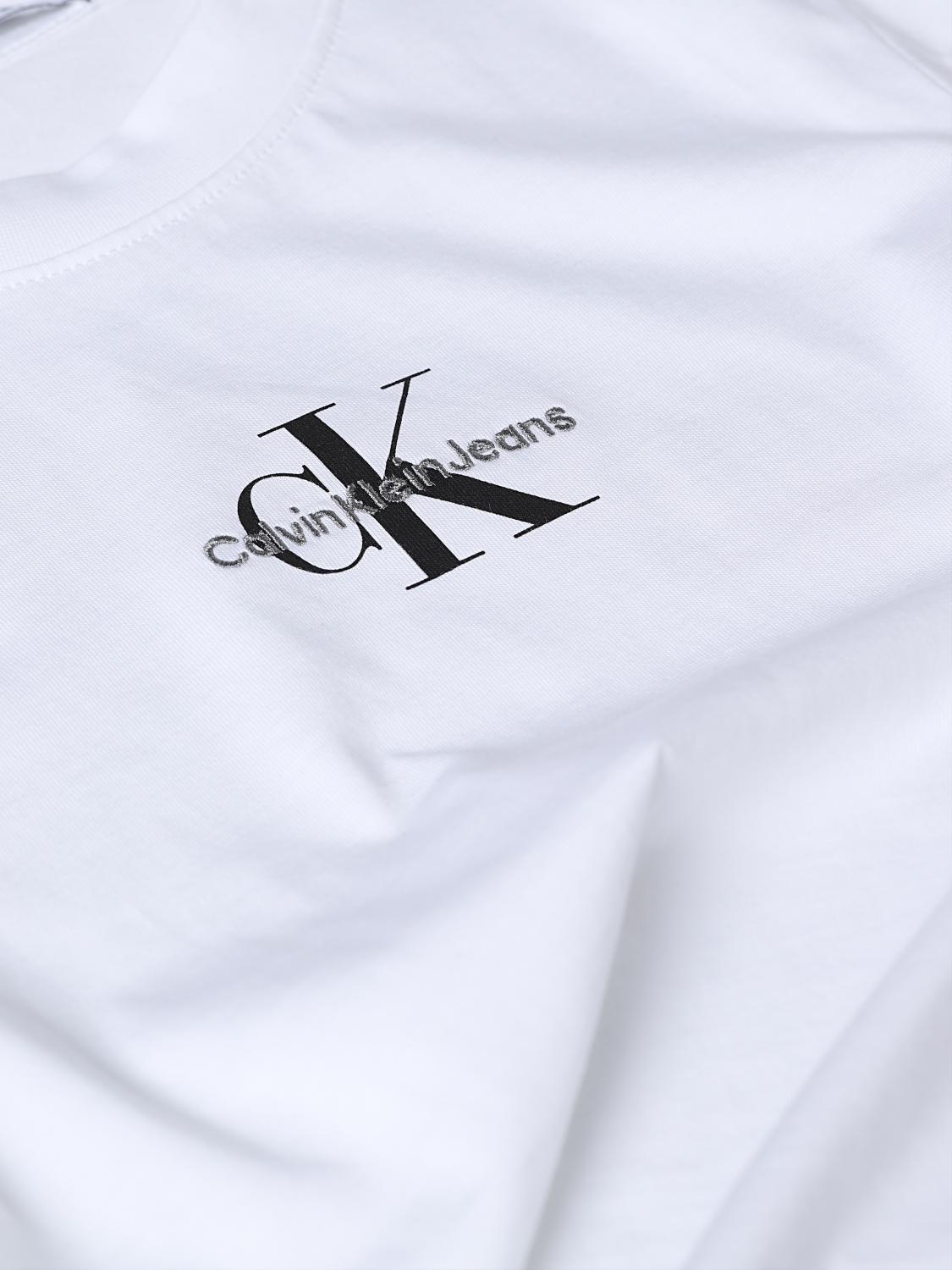 Calvin Klein T-shirt woman Ck Jeans - White | J20J221426 | GIGLIO.COM