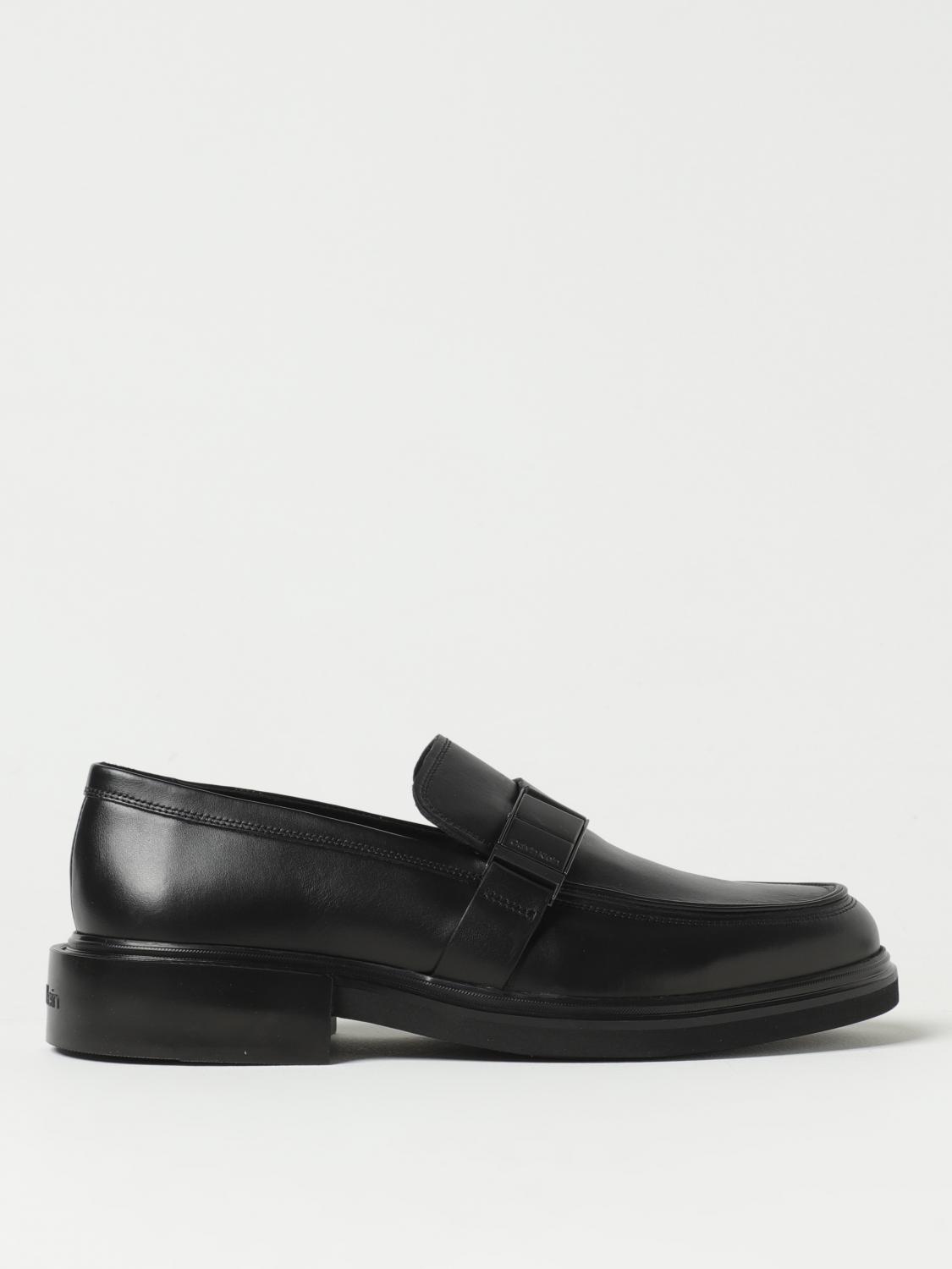 CALVIN KLEIN: Shoes men Black Calvin Klein loafers HM0HM01222