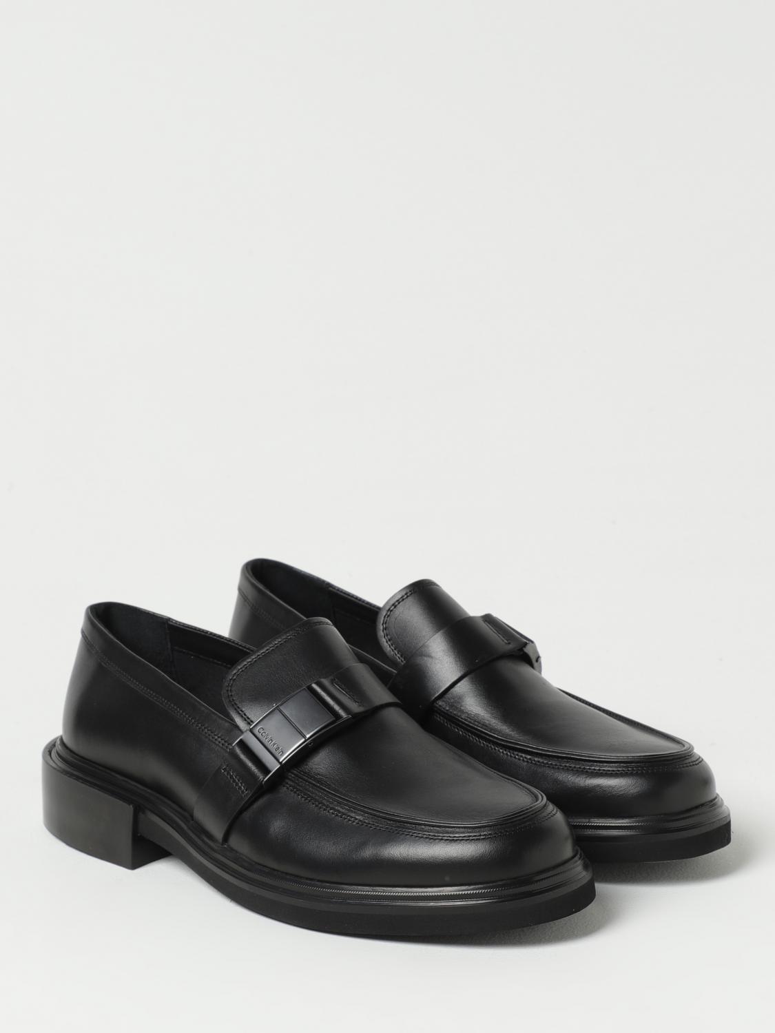 CALVIN KLEIN MOCASSINI: Mocassino Calvin Klein in pelle, Nero - Img 2