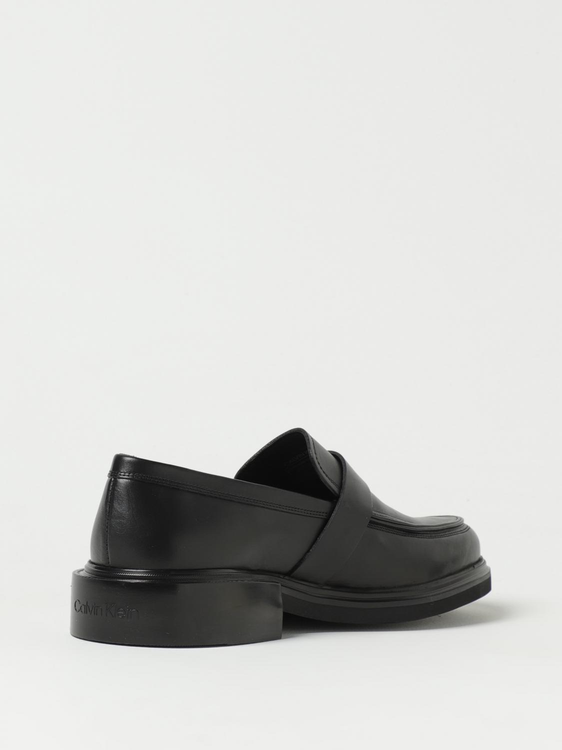 CALVIN KLEIN MOCASSINI: Mocassino Calvin Klein in pelle, Nero - Img 3