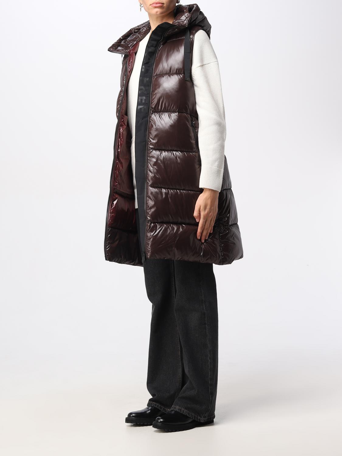 SAVE THE DUCK CHAQUETA: Chaqueta mujer Save The Duck, Marrón Oscuro - Img 3
