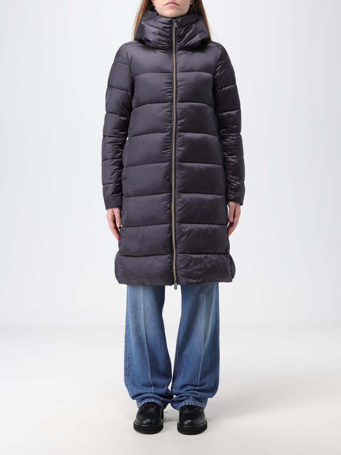 SAVE THE DUCK GIACCA: Piumino Save The Duck in nylon trapuntato, Grigio - Img 1