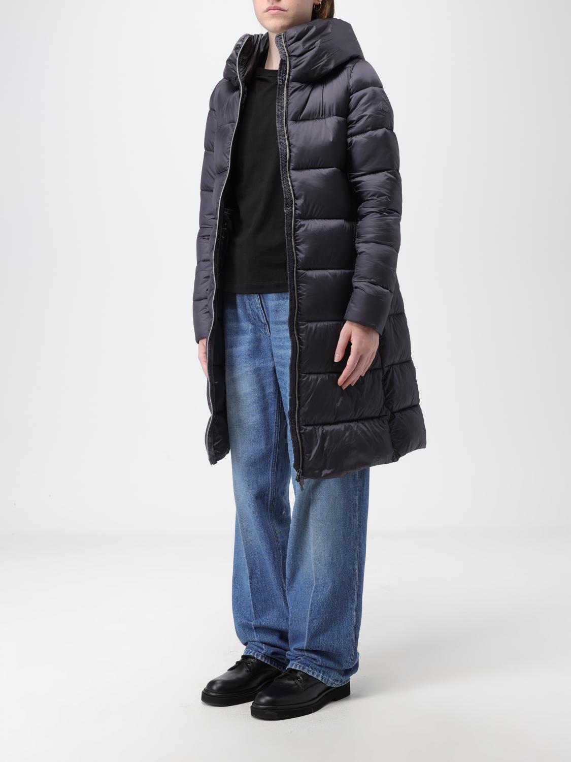 SAVE THE DUCK GIACCA: Piumino Save The Duck in nylon trapuntato, Grigio - Img 3