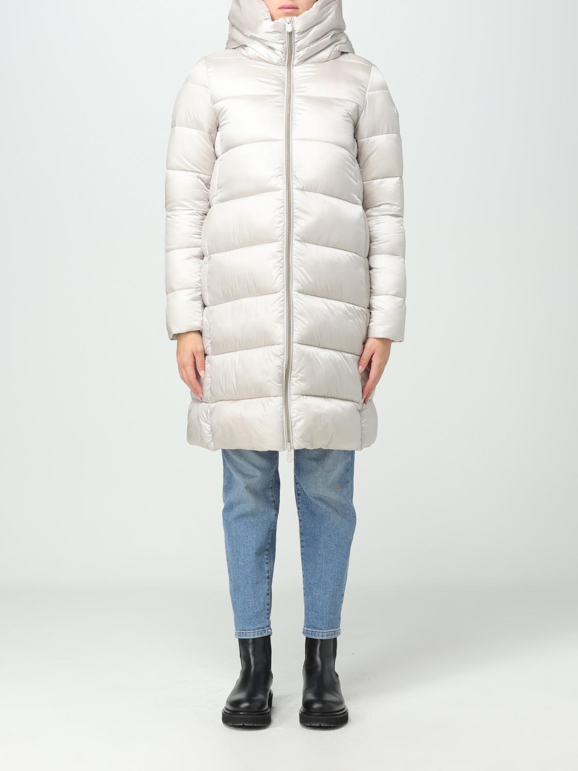 SAVE THE DUCK GIACCA: Piumino Save The Duck in nylon trapuntato, Beige - Img 1