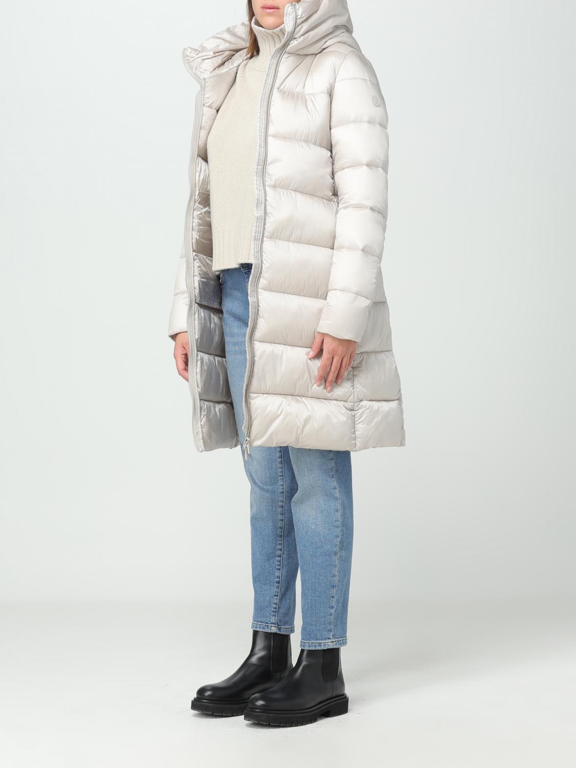 SAVE THE DUCK GIACCA: Piumino Save The Duck in nylon trapuntato, Beige - Img 3