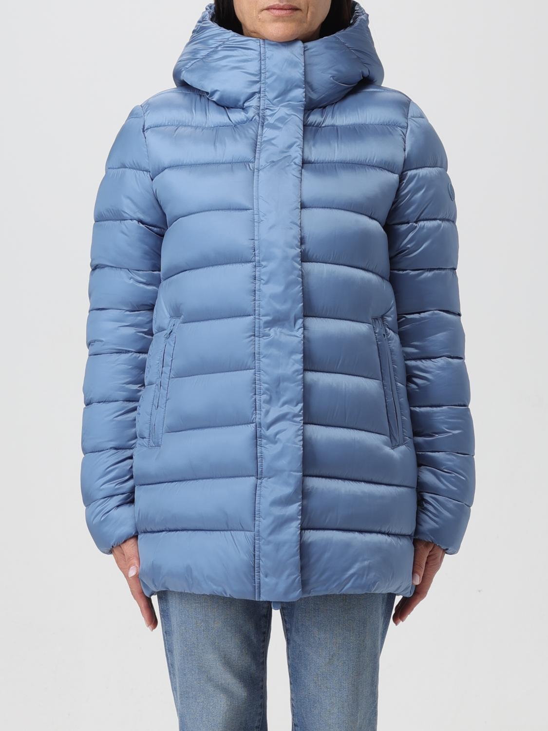 SAVE THE DUCK JACKET: Jacket woman Save The Duck, Sky Blue - Img 1