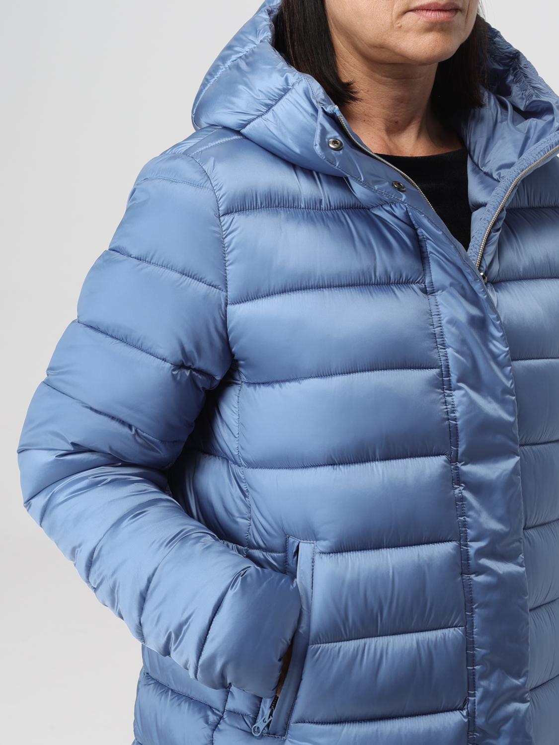 SAVE THE DUCK JACKET: Jacket woman Save The Duck, Sky Blue - Img 4