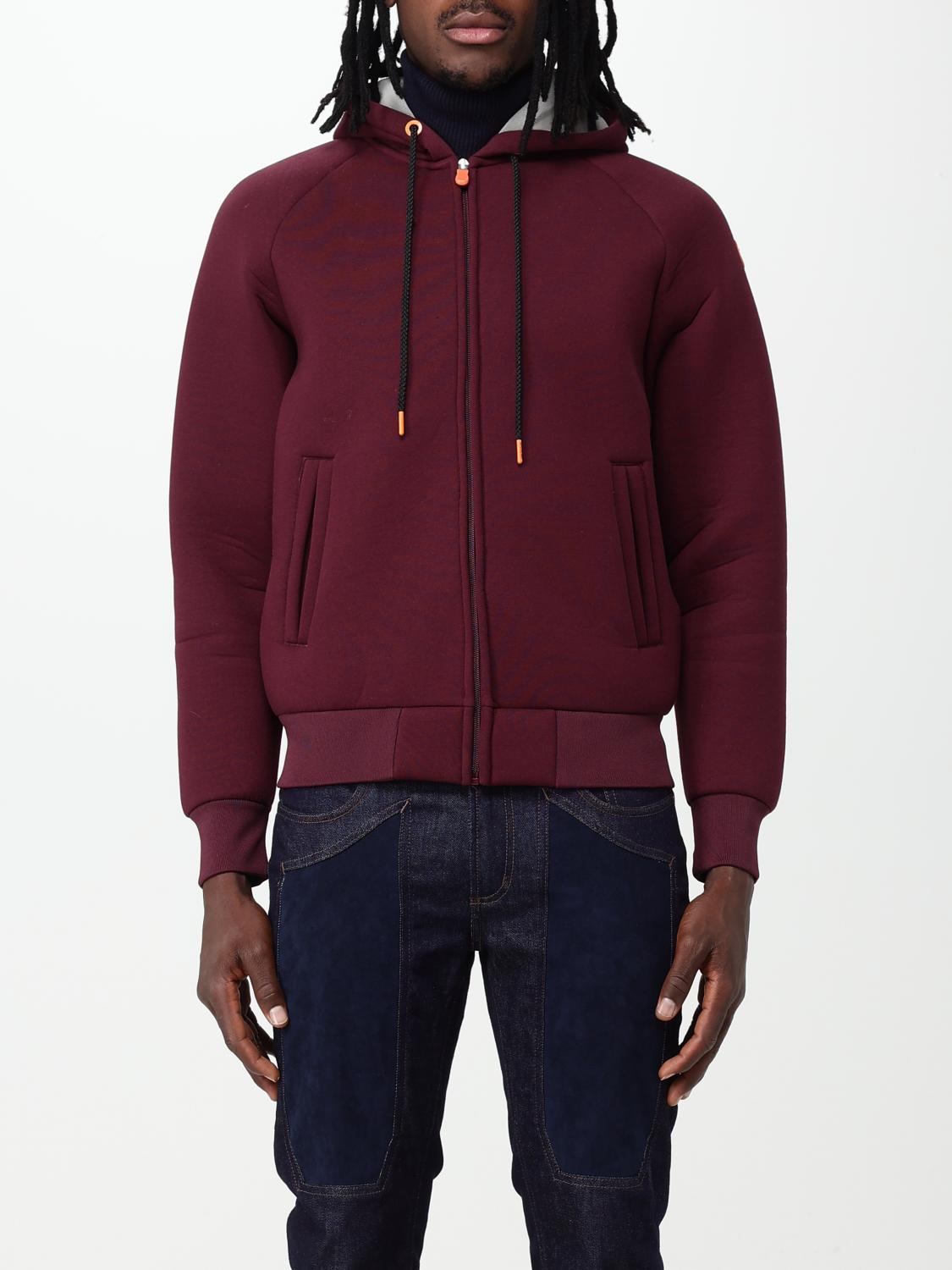 SAVE THE DUCK JACKET: Jacket men Save The Duck, Burgundy - Img 1