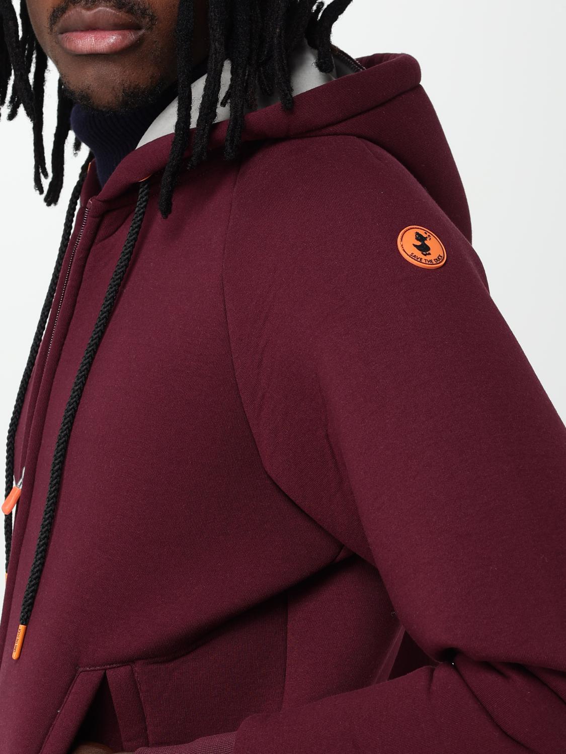 SAVE THE DUCK JACKET: Jacket men Save The Duck, Burgundy - Img 4