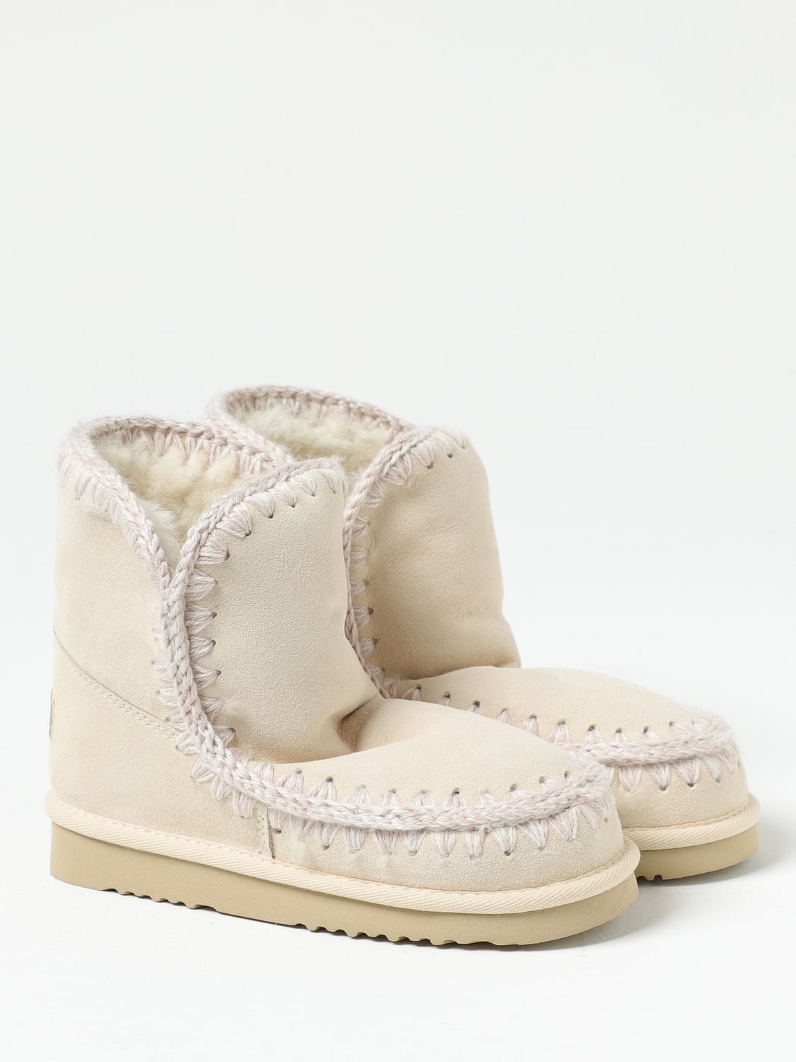 MOU FLACHE STIEFELETTEN: Schuhe damen Mou, Weiß - Img 2