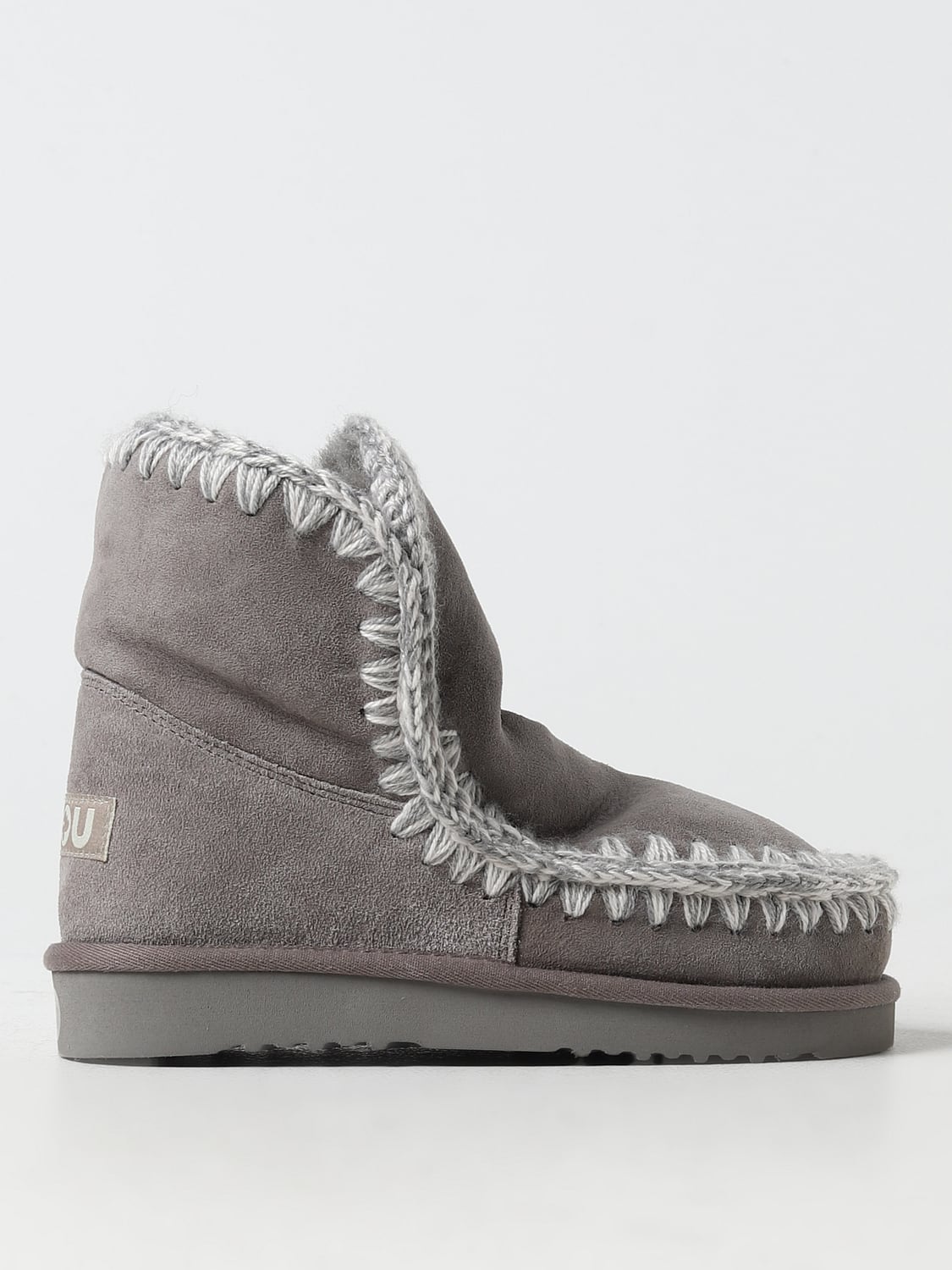 MOU FLACHE STIEFELETTEN: Schuhe damen Mou, Grau - Img 1