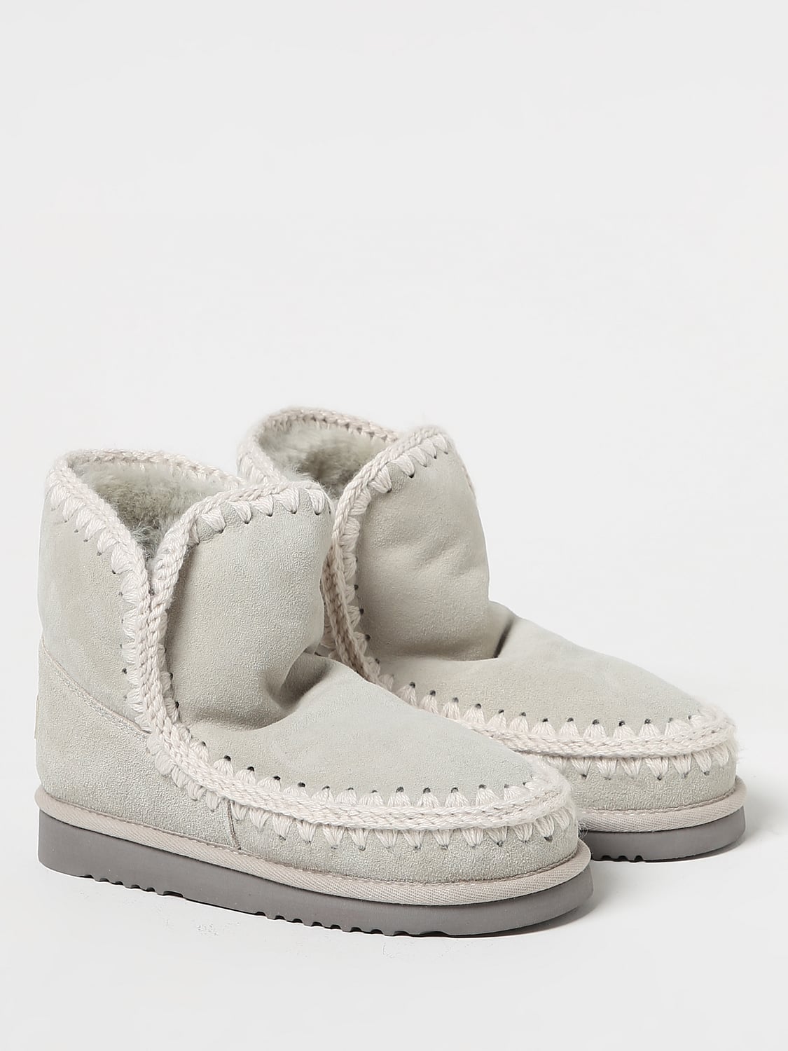 MOU FLACHE STIEFELETTEN: Schuhe damen Mou, Ice - Img 2