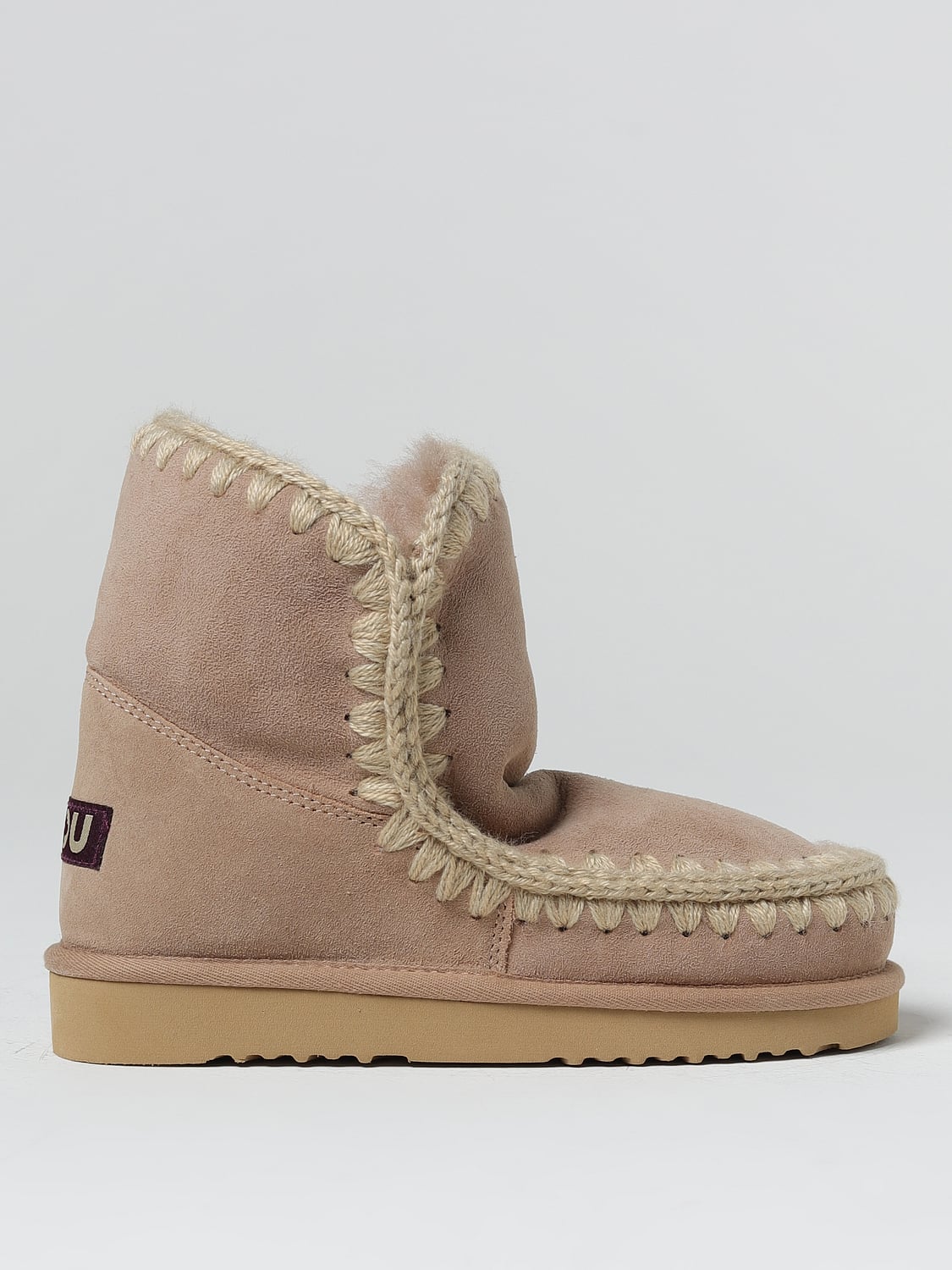 MOU FLACHE STIEFELETTEN: Schuhe damen Mou, Sand - Img 1
