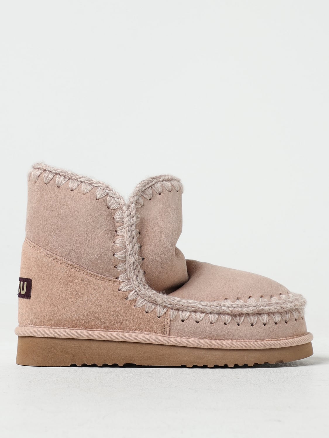 MOU FLACHE STIEFELETTEN: Schuhe damen Mou, Puder - Img 1