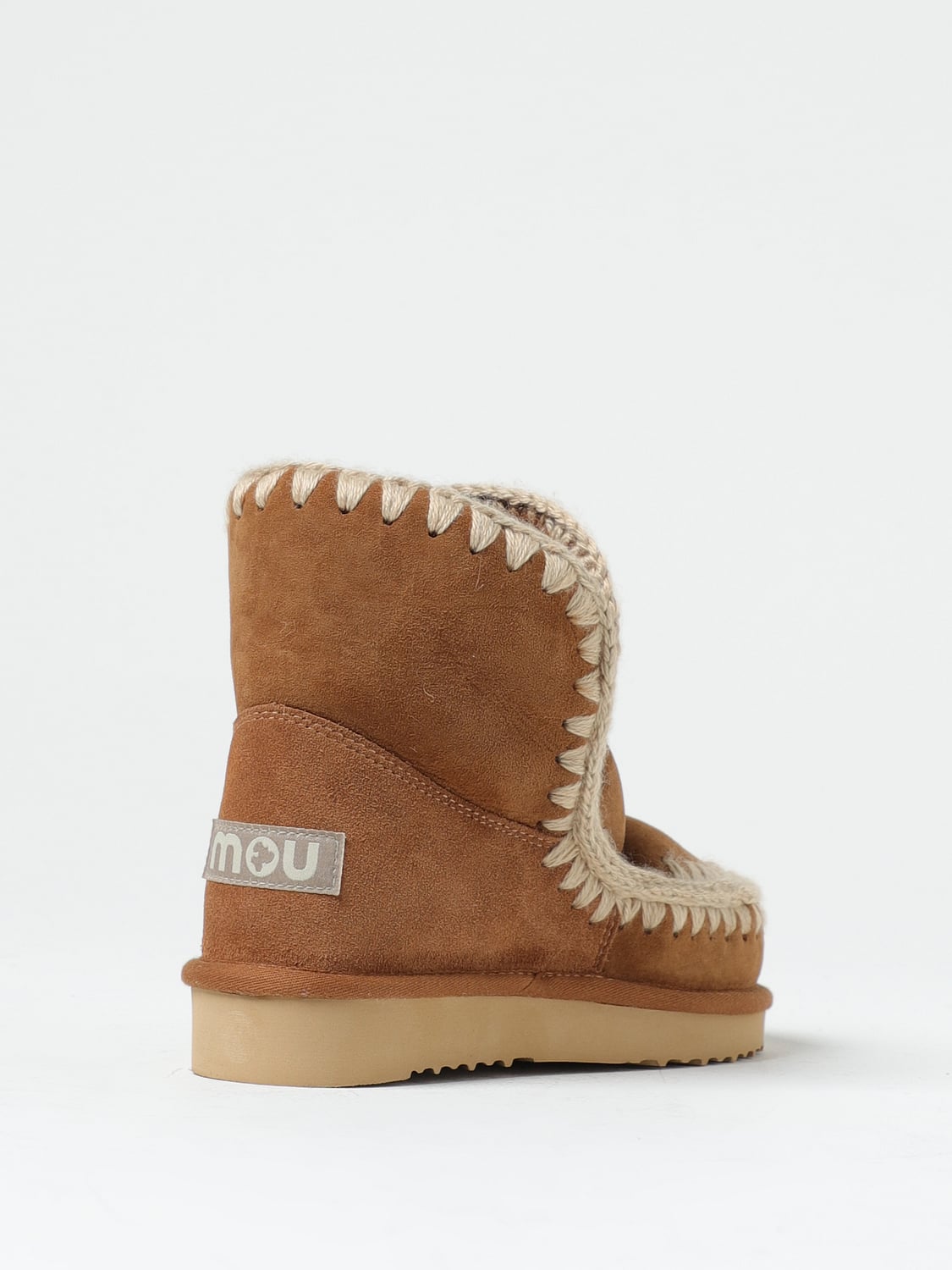 MOU FLACHE STIEFELETTEN: Schuhe damen Mou, Kaffee Braun - Img 3